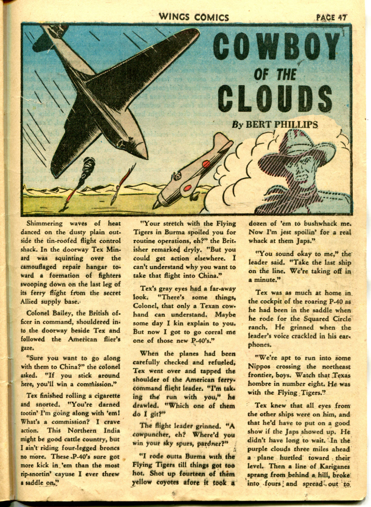 Read online Wings Comics comic -  Issue #25 - 48