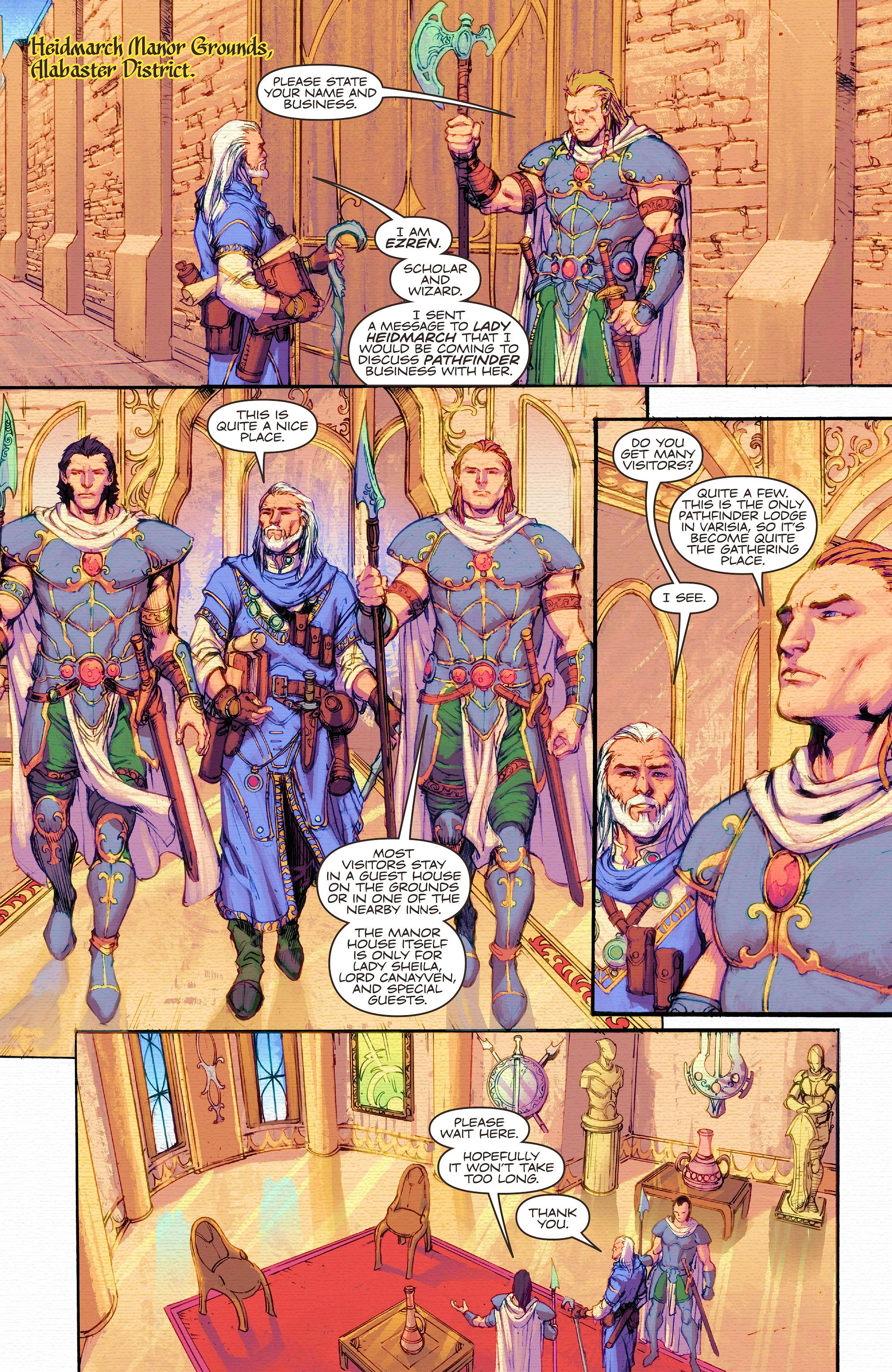 Read online Pathfinder: City of Secrets comic -  Issue #1 - 10