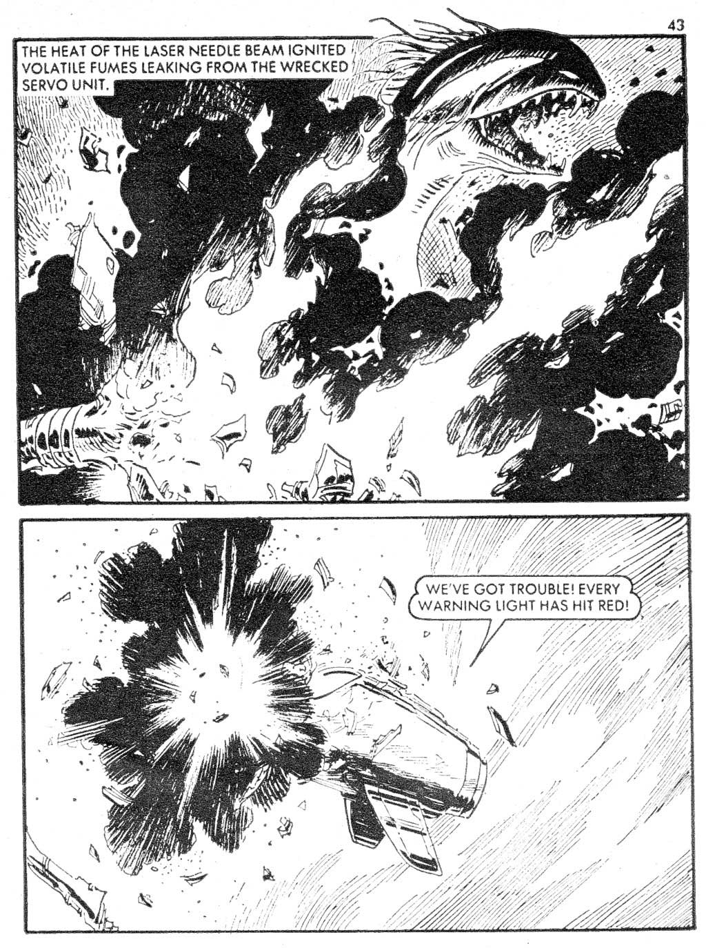Read online Starblazer comic -  Issue #81 - 43