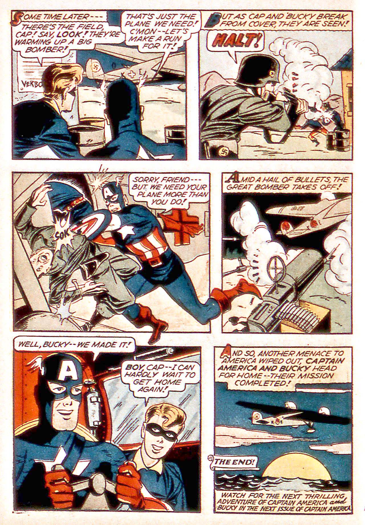 Read online Captain America Comics comic -  Issue #27 - 58