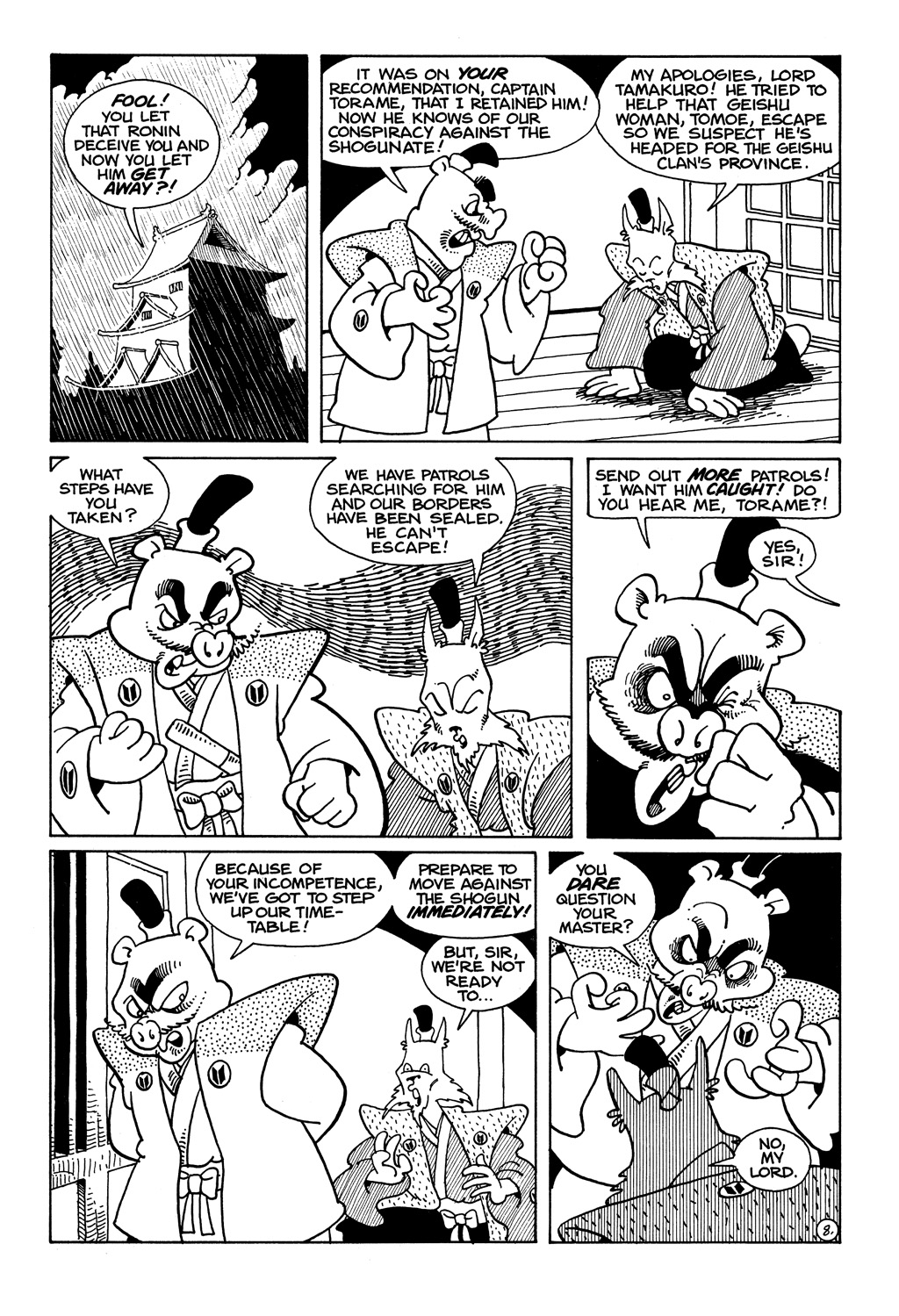 Read online Usagi Yojimbo (1987) comic -  Issue #16 - 10