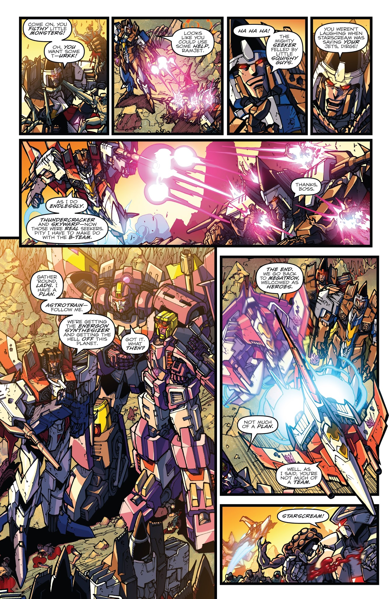 Read online ROM vs. Transformers: Shining Armor comic -  Issue #5 - 9
