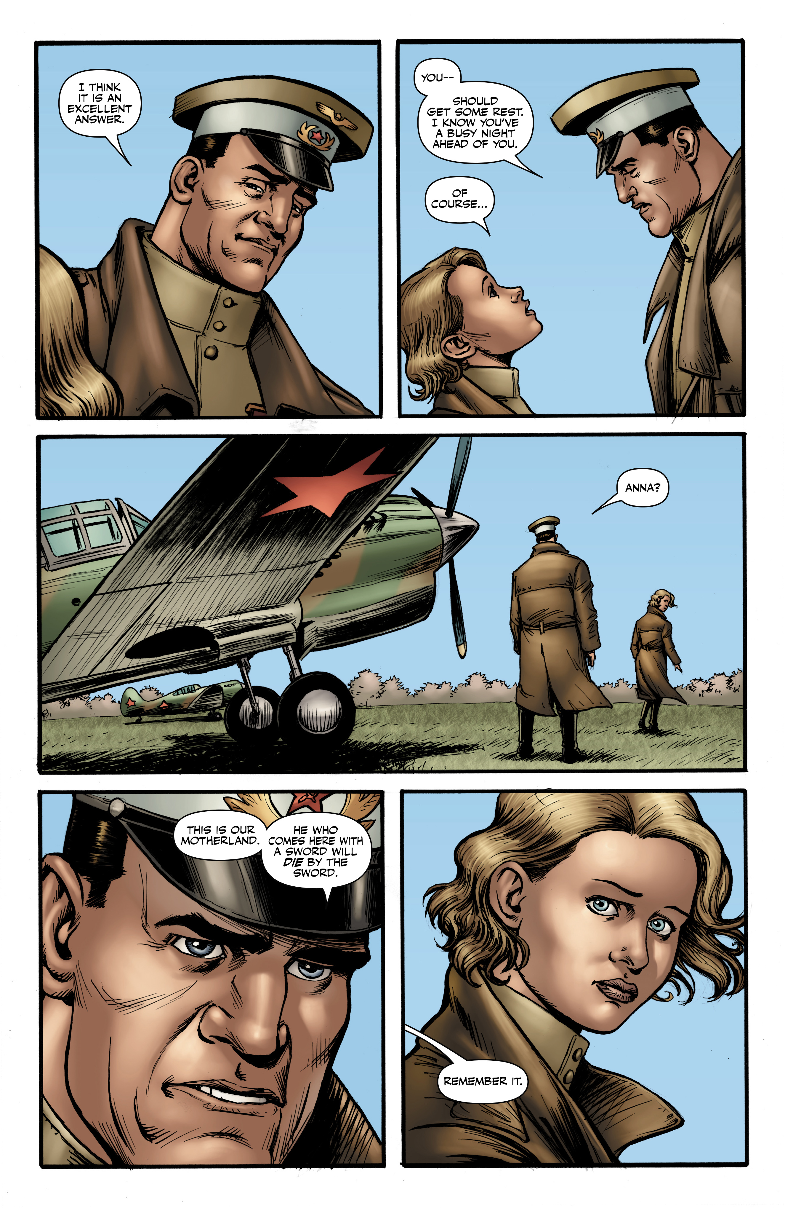 Read online Battlefields: The Night Witches comic -  Issue # TPB - 48