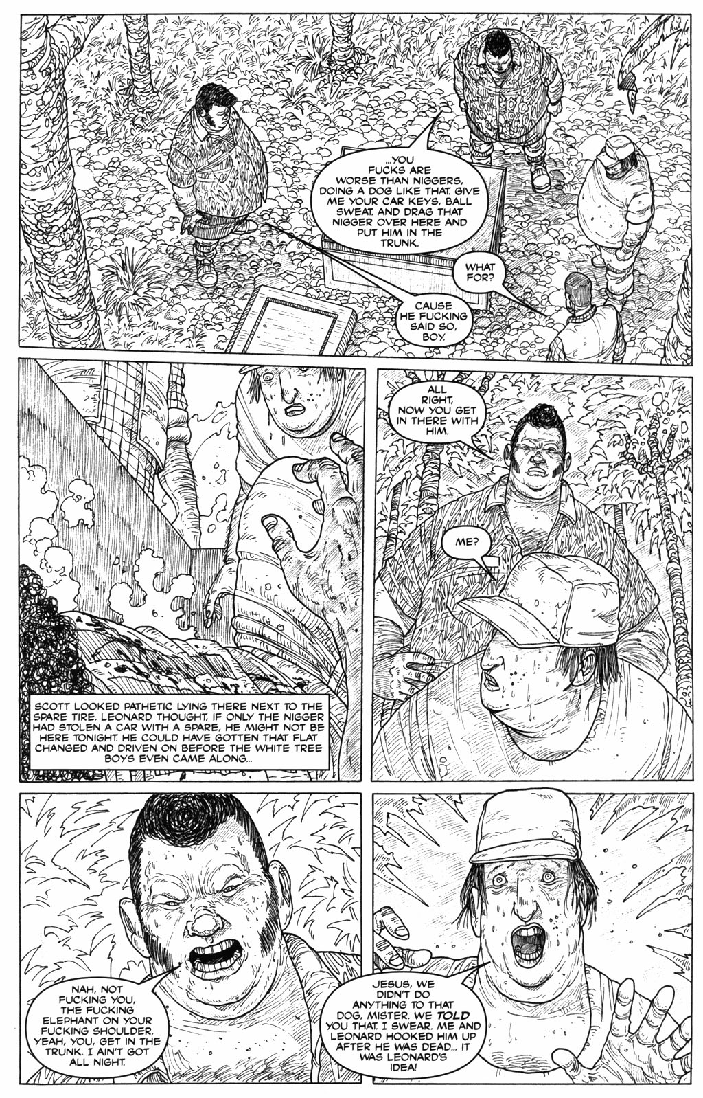 Read online Joe R. Lansdale's By Bizarre Hands comic -  Issue #5 - 19