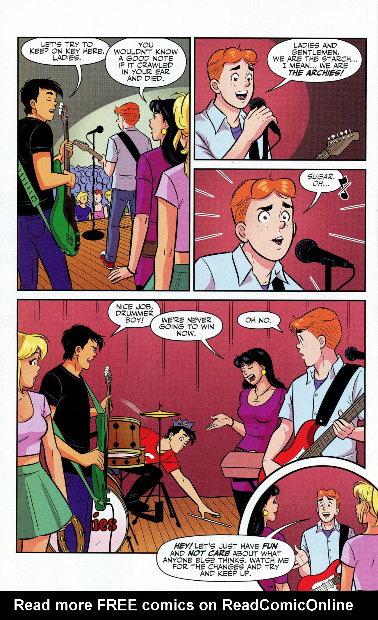 Read online Archie Meets Ramones comic -  Issue #Archie Meets Ramones Full - 34