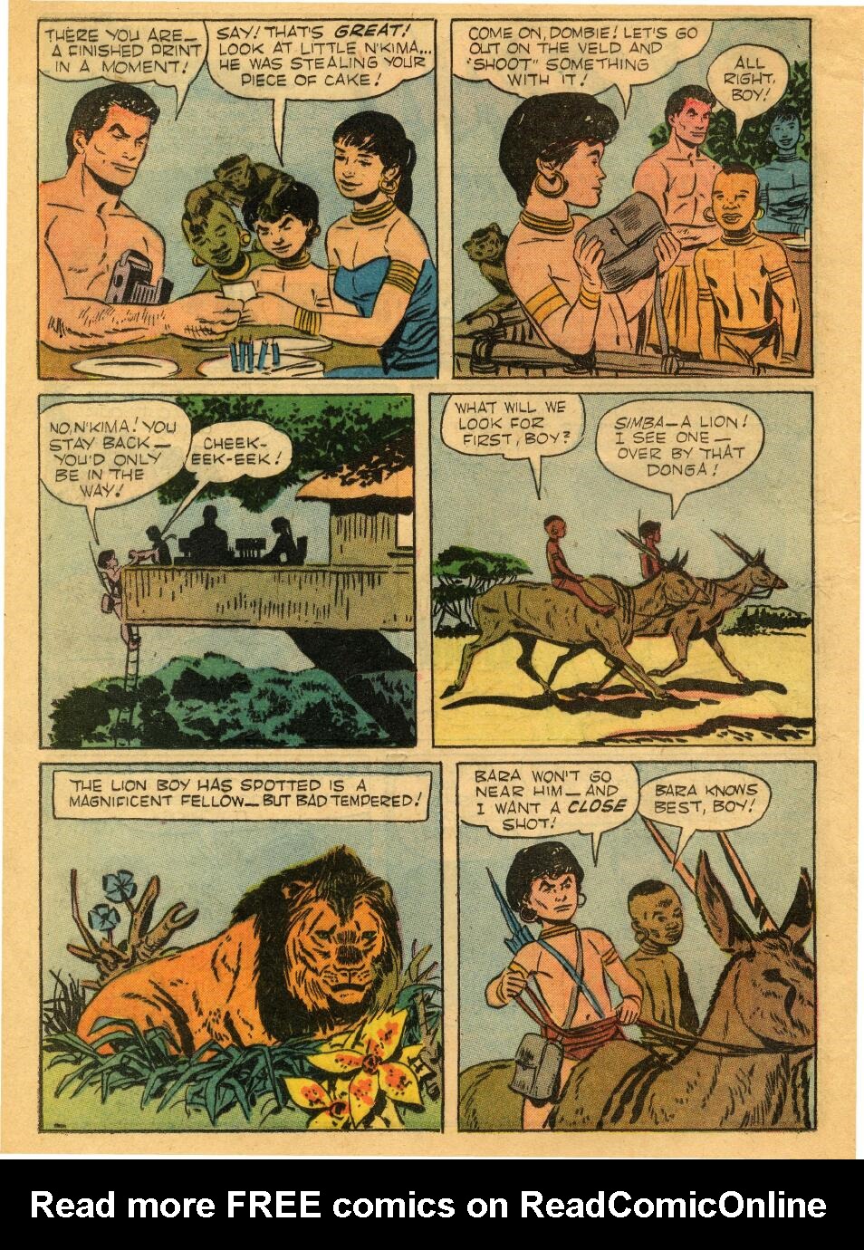 Read online Tarzan (1948) comic -  Issue #99 - 20