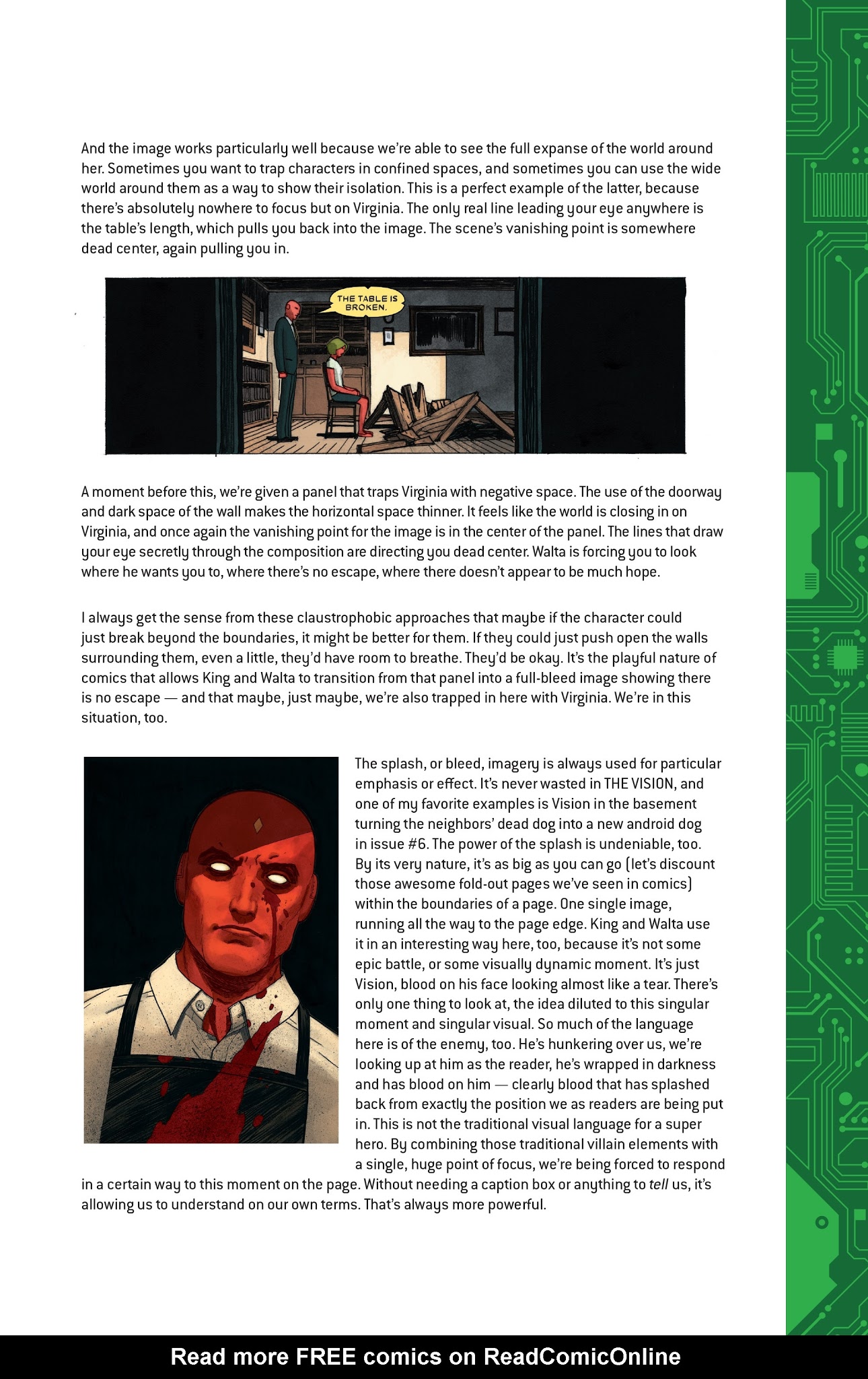 Read online Vision: Director's Cut comic -  Issue #6 - 47