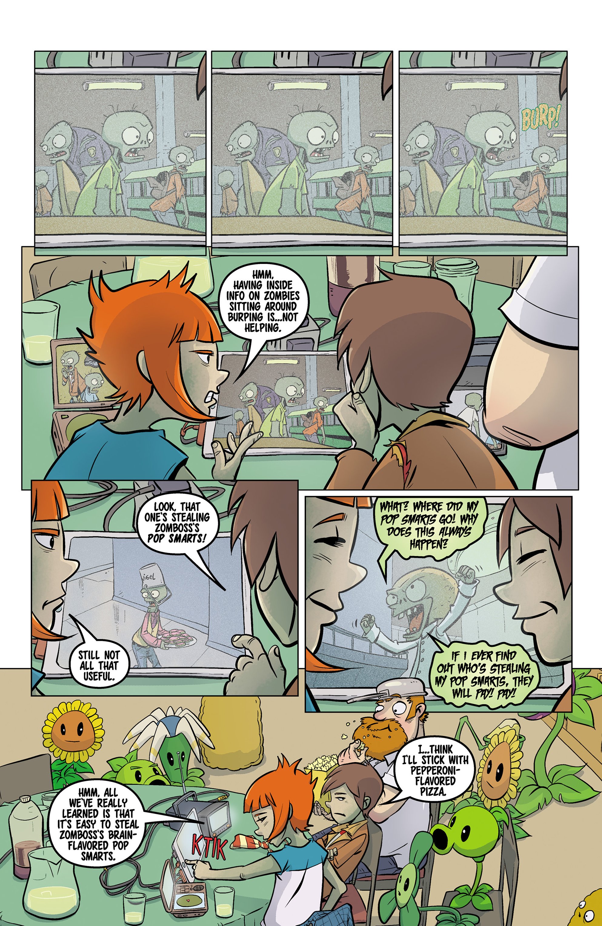 Read online Plants vs. Zombies: Grown Sweet Home comic -  Issue #6 - 10