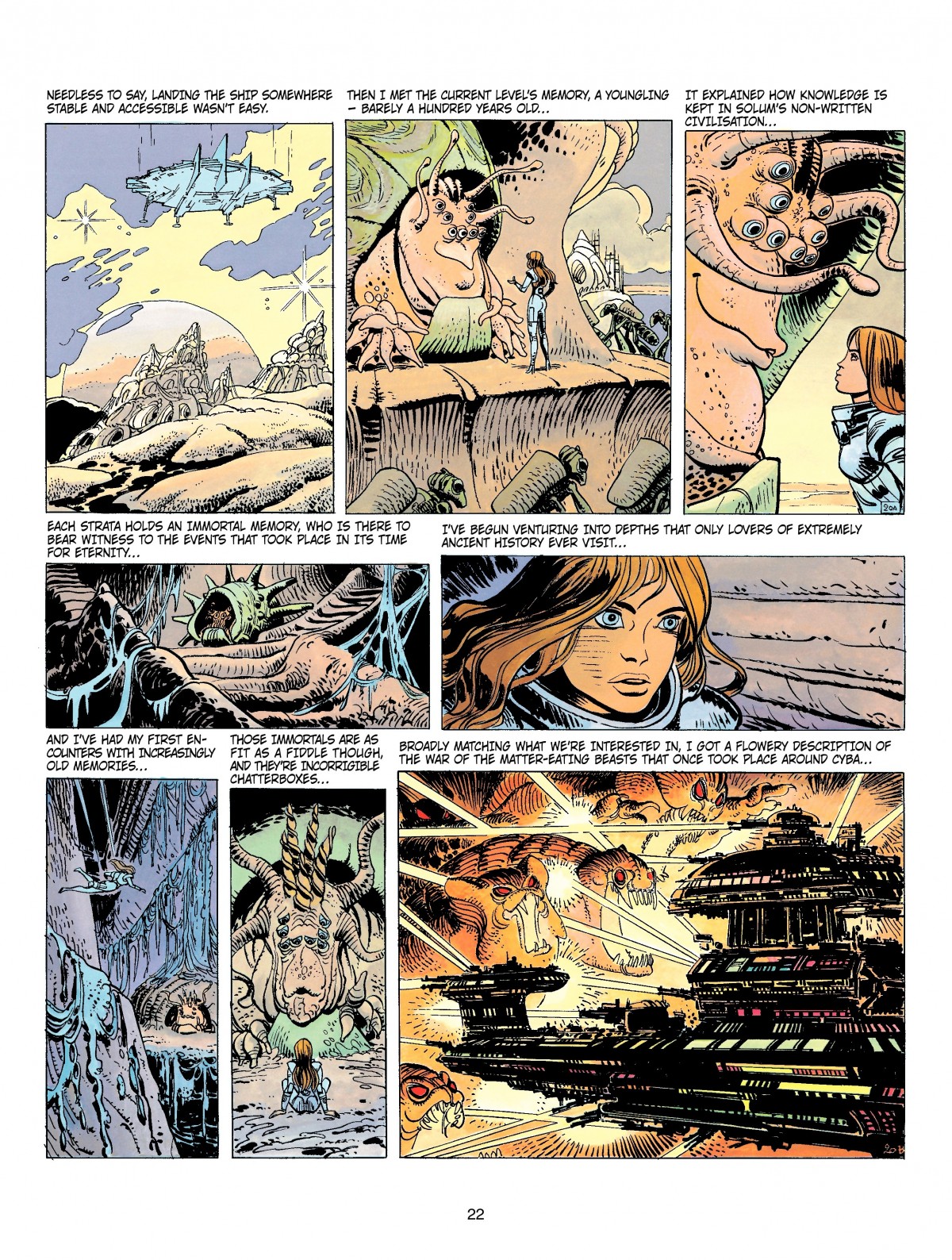 Read online Valerian and Laureline comic -  Issue #9 - 22