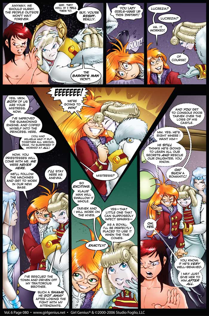 Read online Girl Genius (2002) comic -  Issue #6 - 81