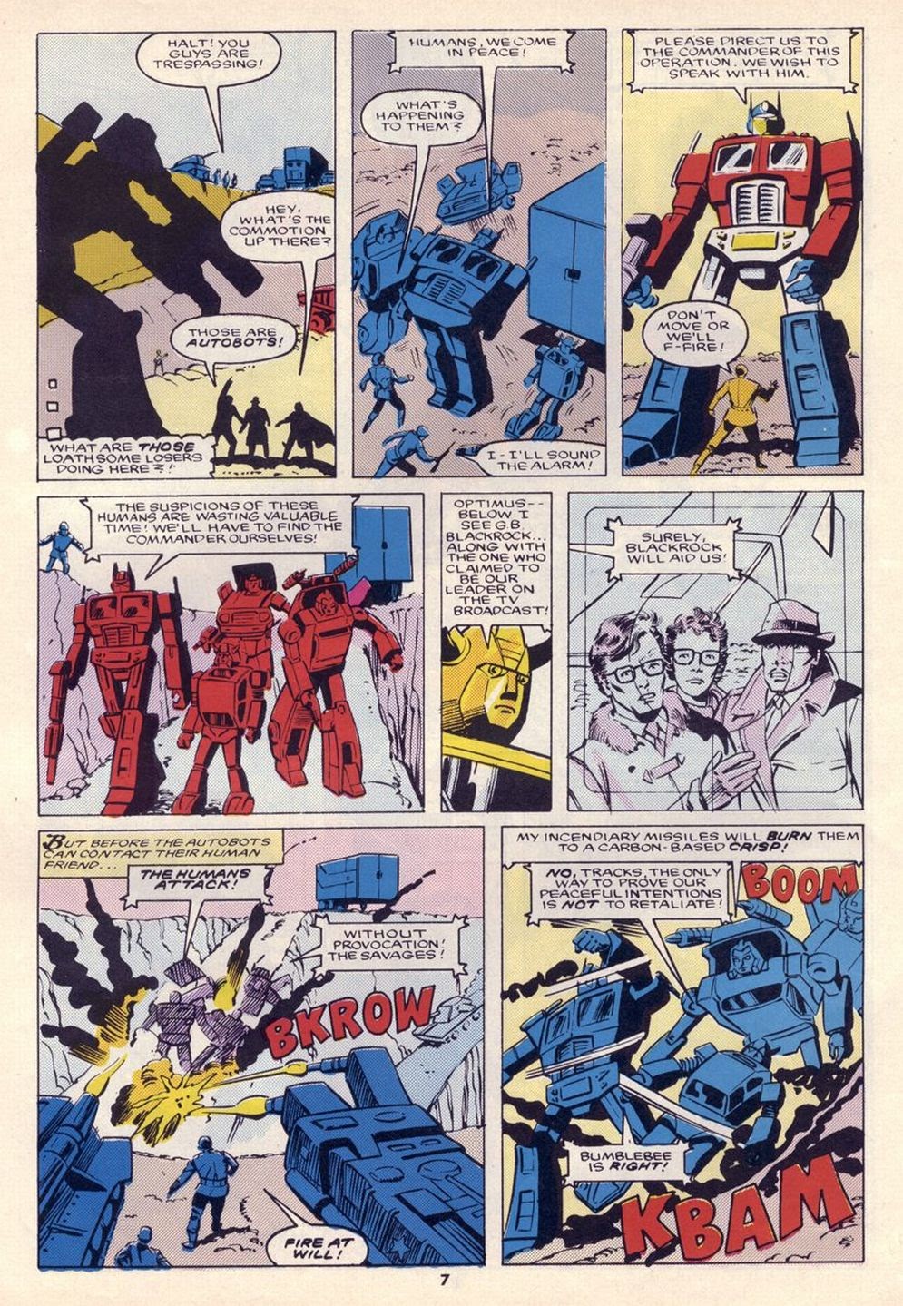 Read online The Transformers (UK) comic -  Issue #56 - 6