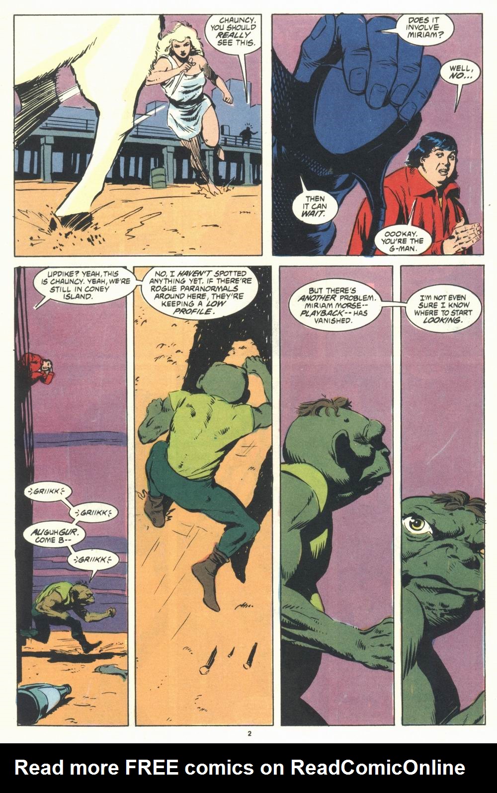 Read online Justice (1986) comic -  Issue #31 - 4