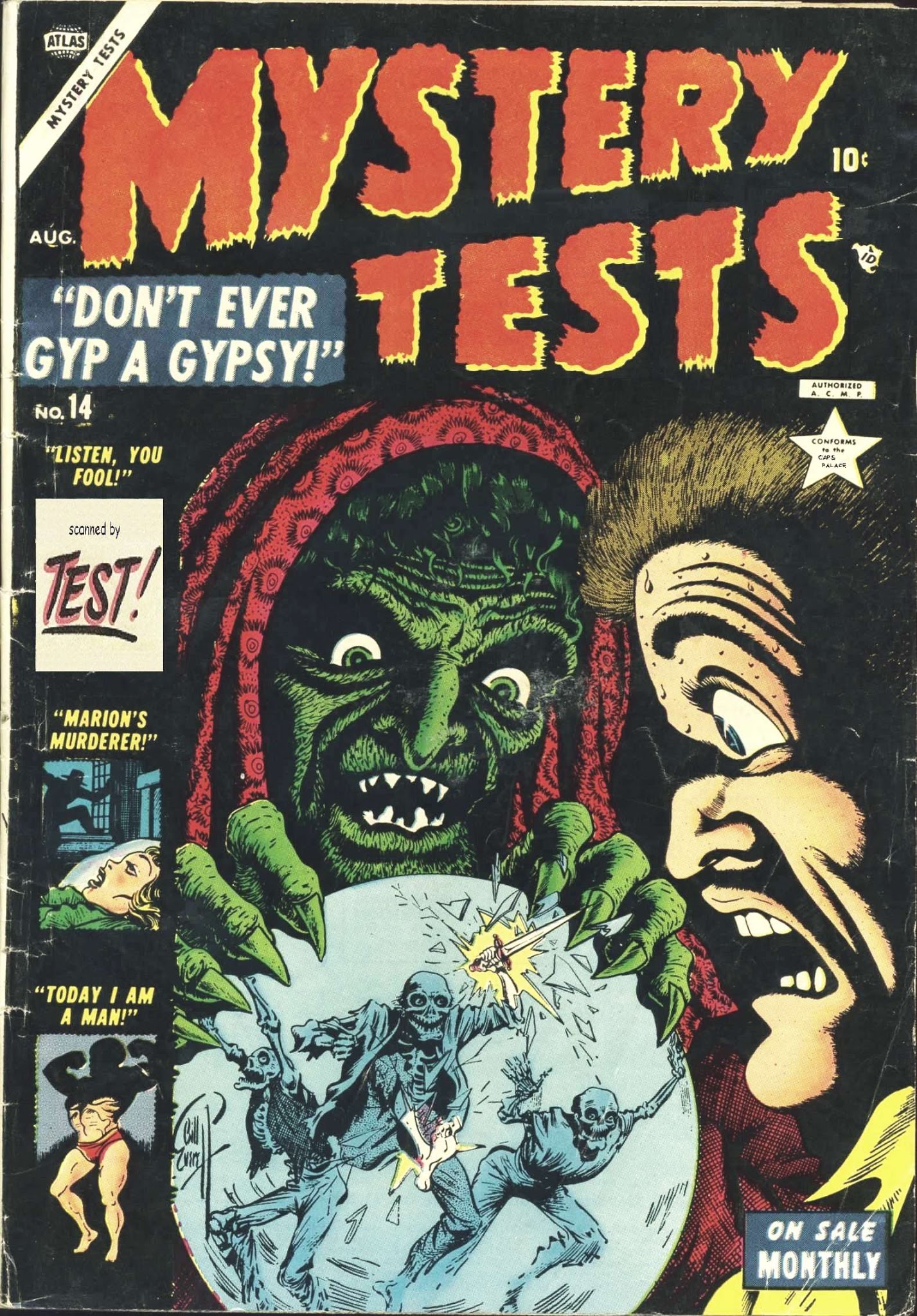Read online Mystery Tales comic -  Issue #14 - 37