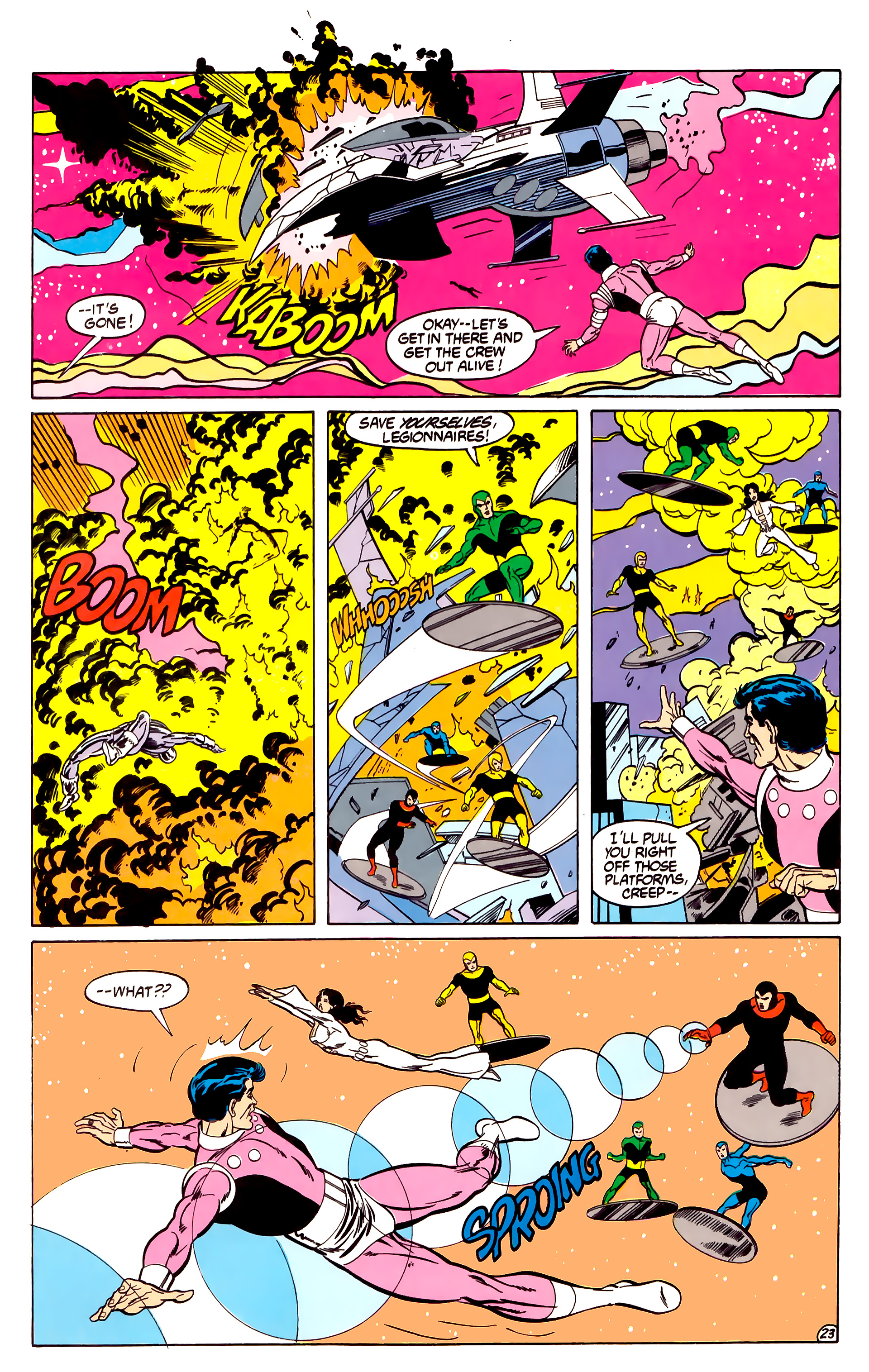 Legion of Super-Heroes (1984) 29 Page 24