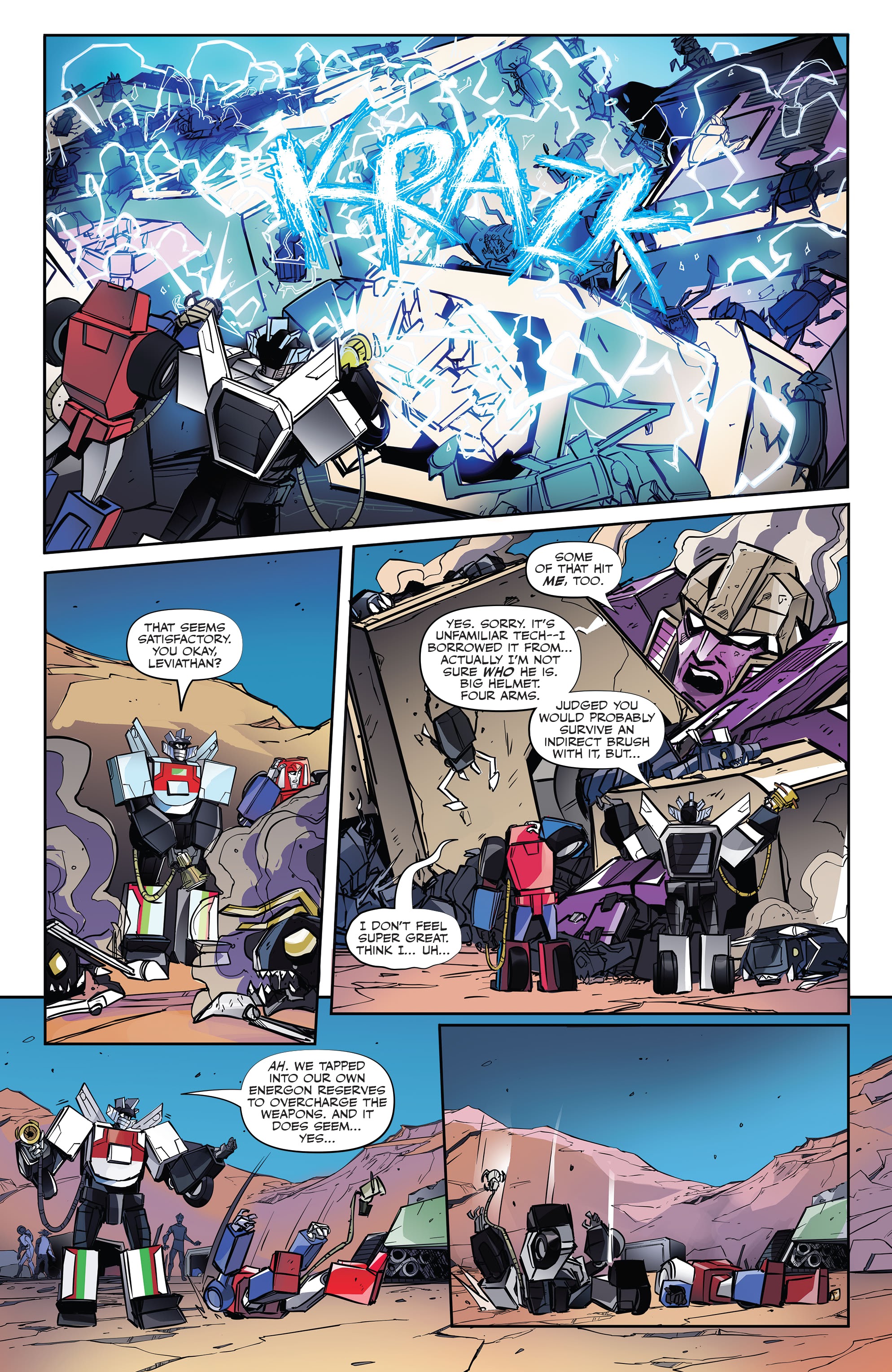 Read online Transformers: Escape comic -  Issue #5 - 14