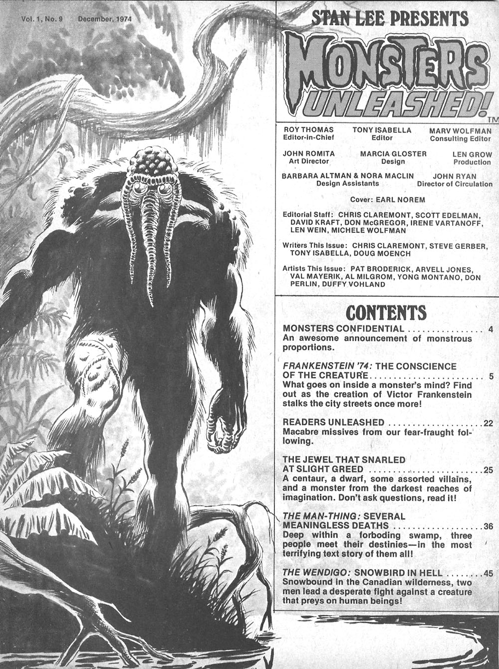 Read online Monsters Unleashed (1973) comic -  Issue #9 - 4