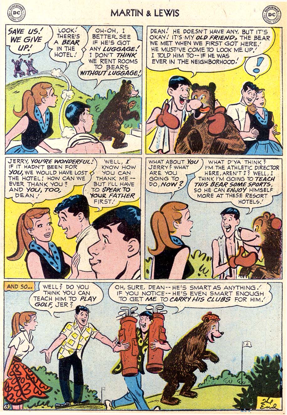 Read online The Adventures of Dean Martin and Jerry Lewis comic -  Issue #26 - 30