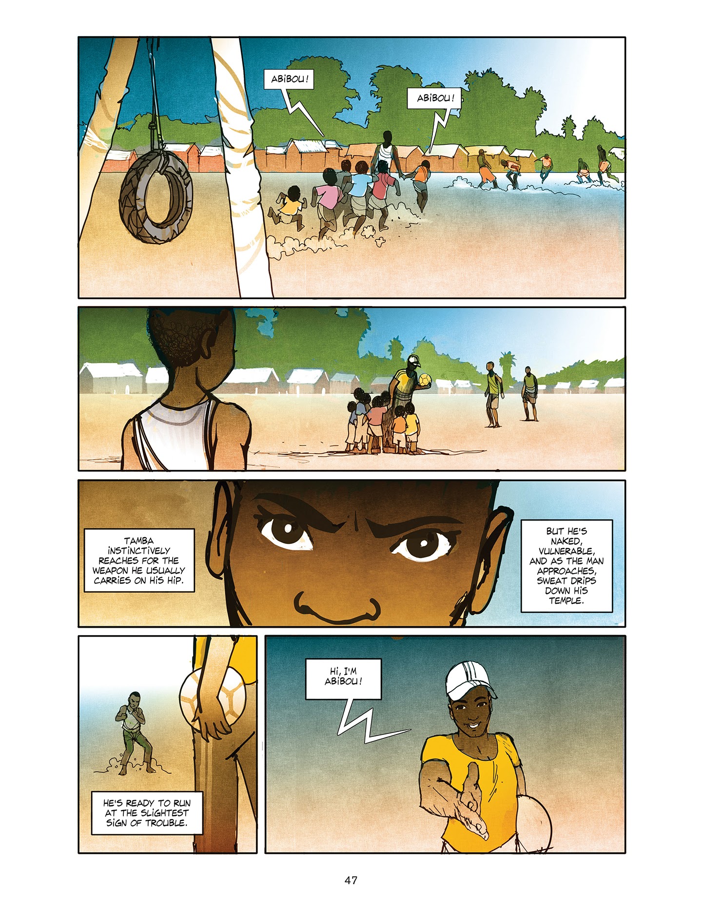 Read online Tamba, Child Soldier comic -  Issue # TPB - 48