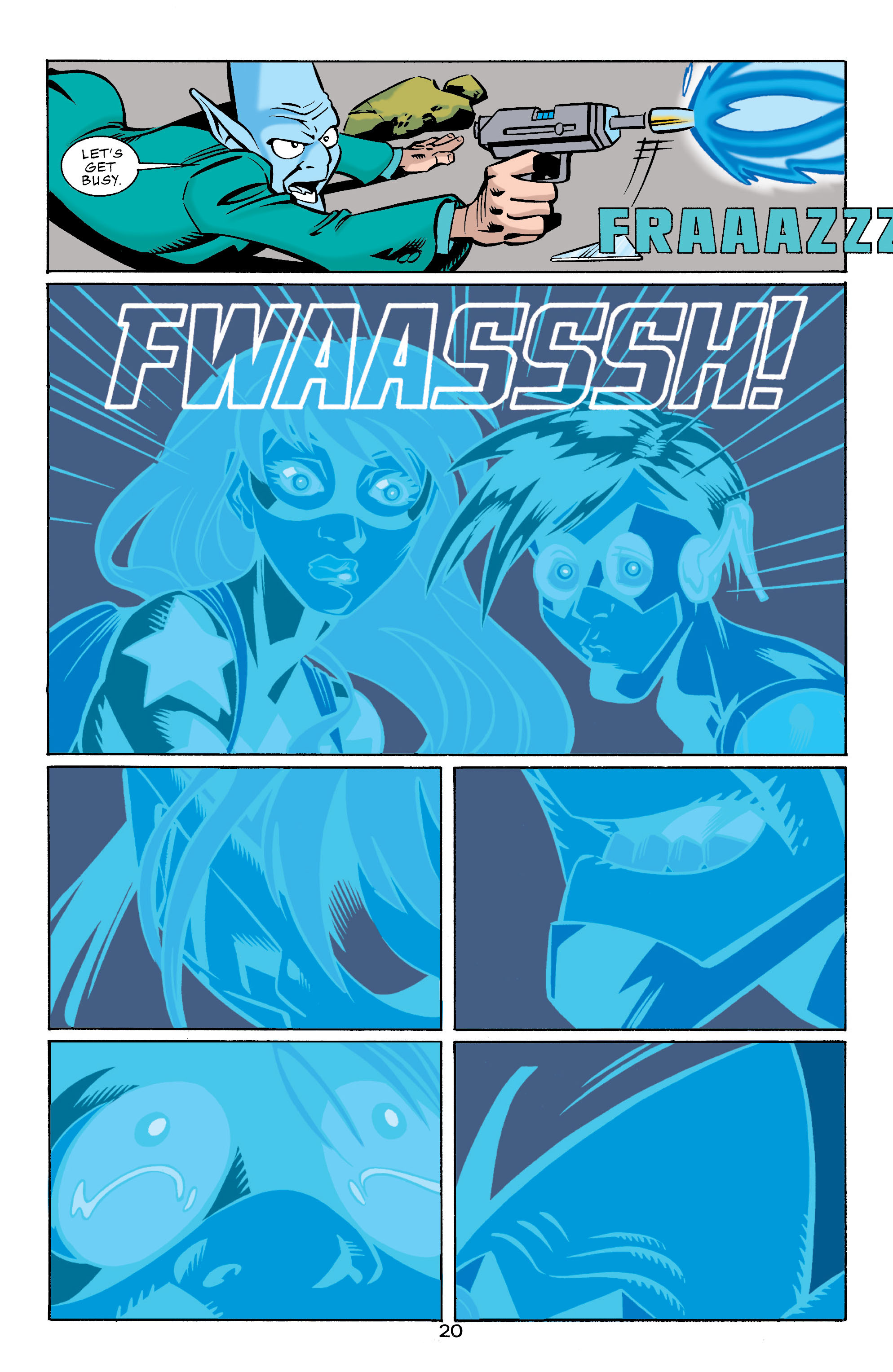 Read online Stars and S.T.R.I.P.E. comic -  Issue #5 - 21