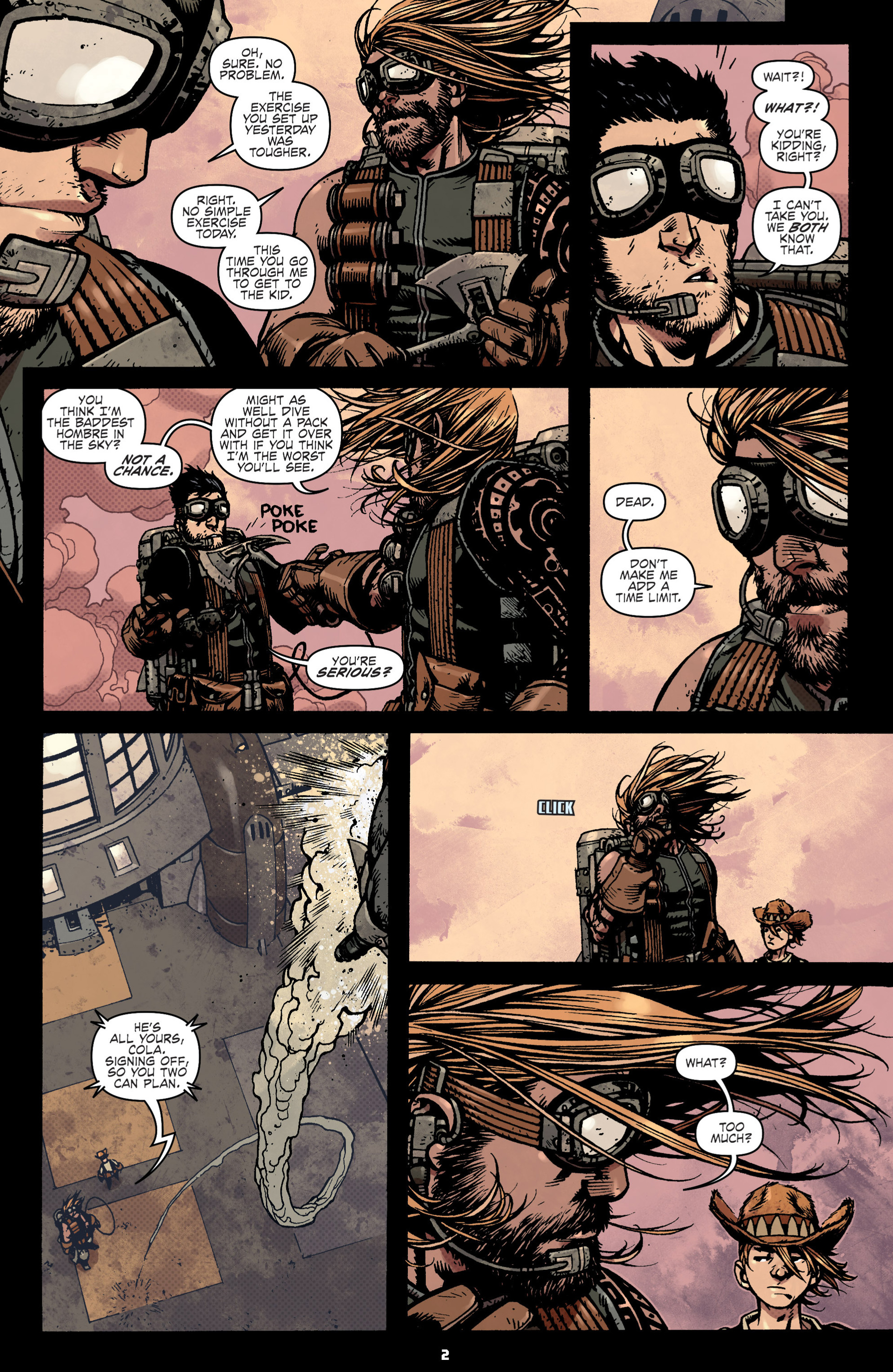 Read online Wild Blue Yonder comic -  Issue #3 - 4