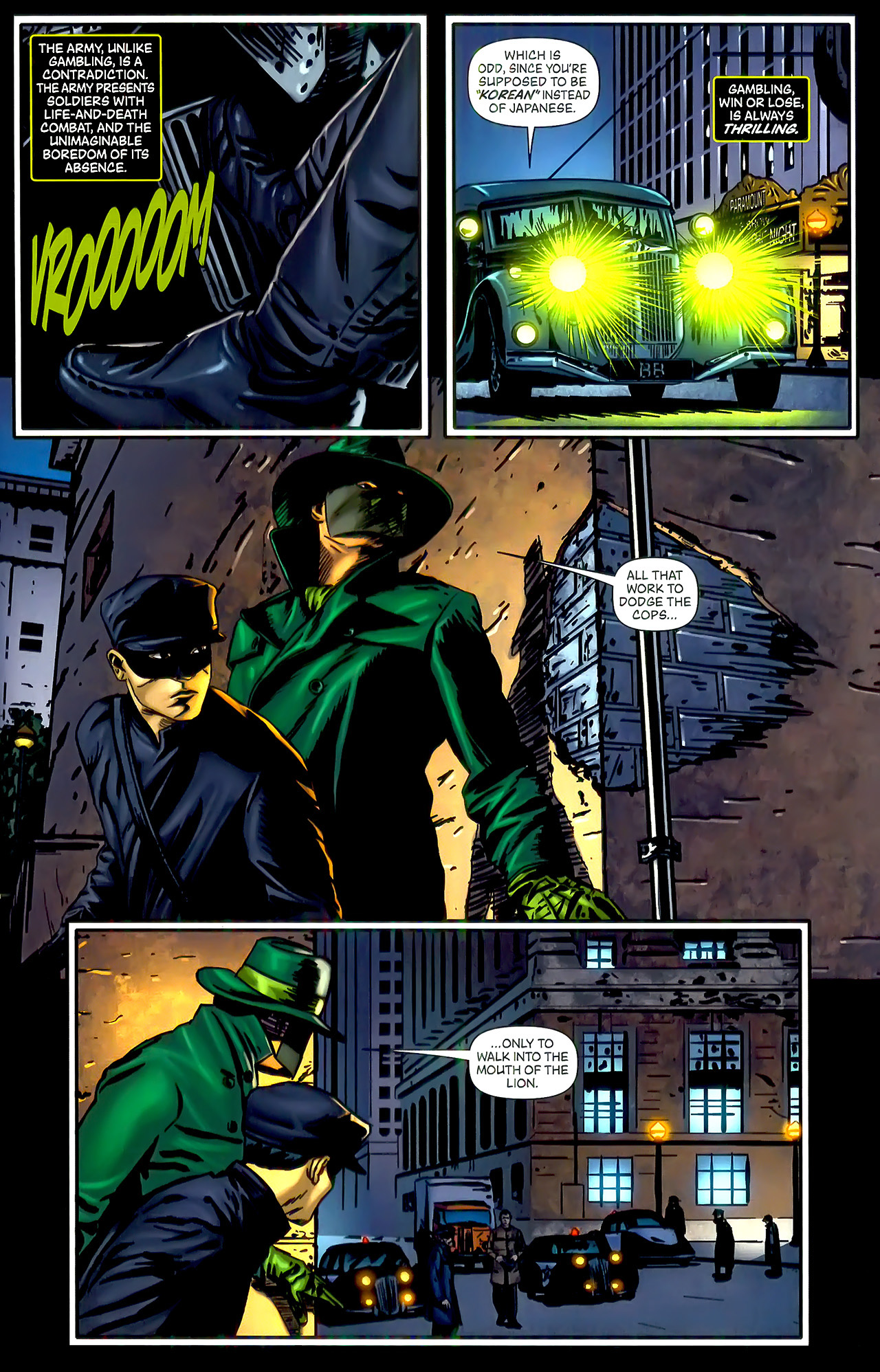 Read online Kato Origins comic -  Issue #1 - 5