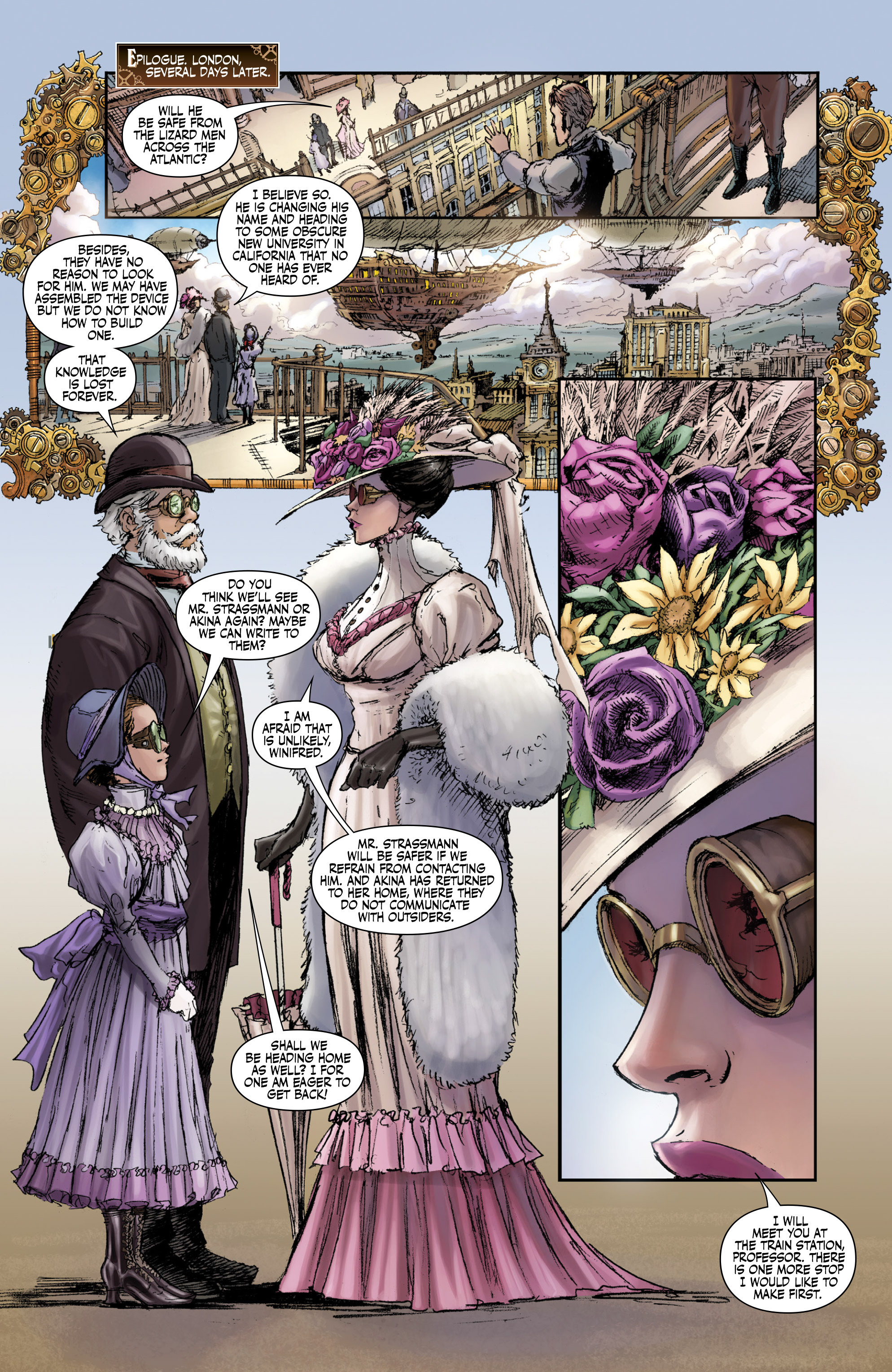 Read online Lady Mechanika: The Tablet of Destinies comic -  Issue #6 - 23
