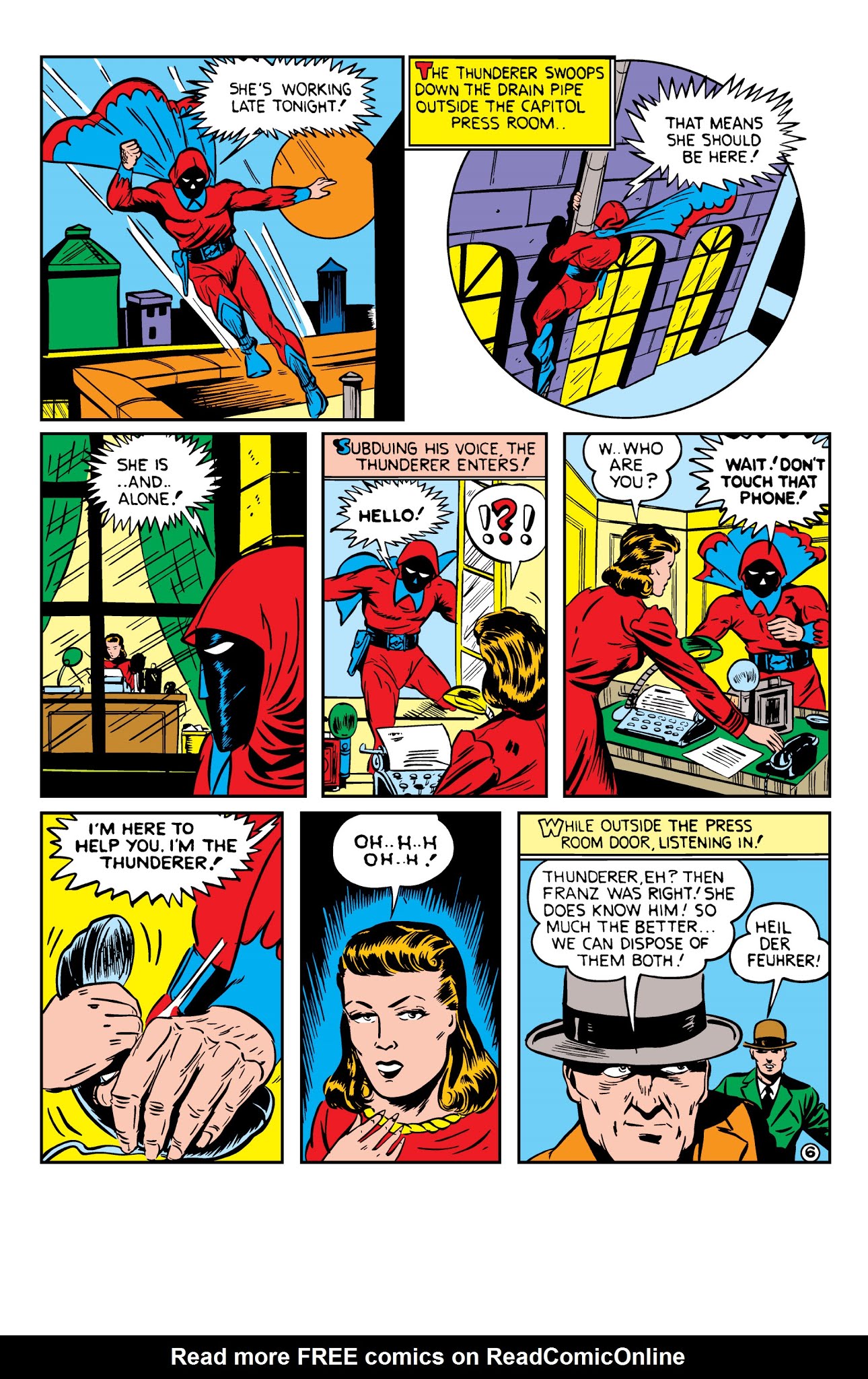 Read online Daring Mystery Comics comic -  Issue #7 - 7