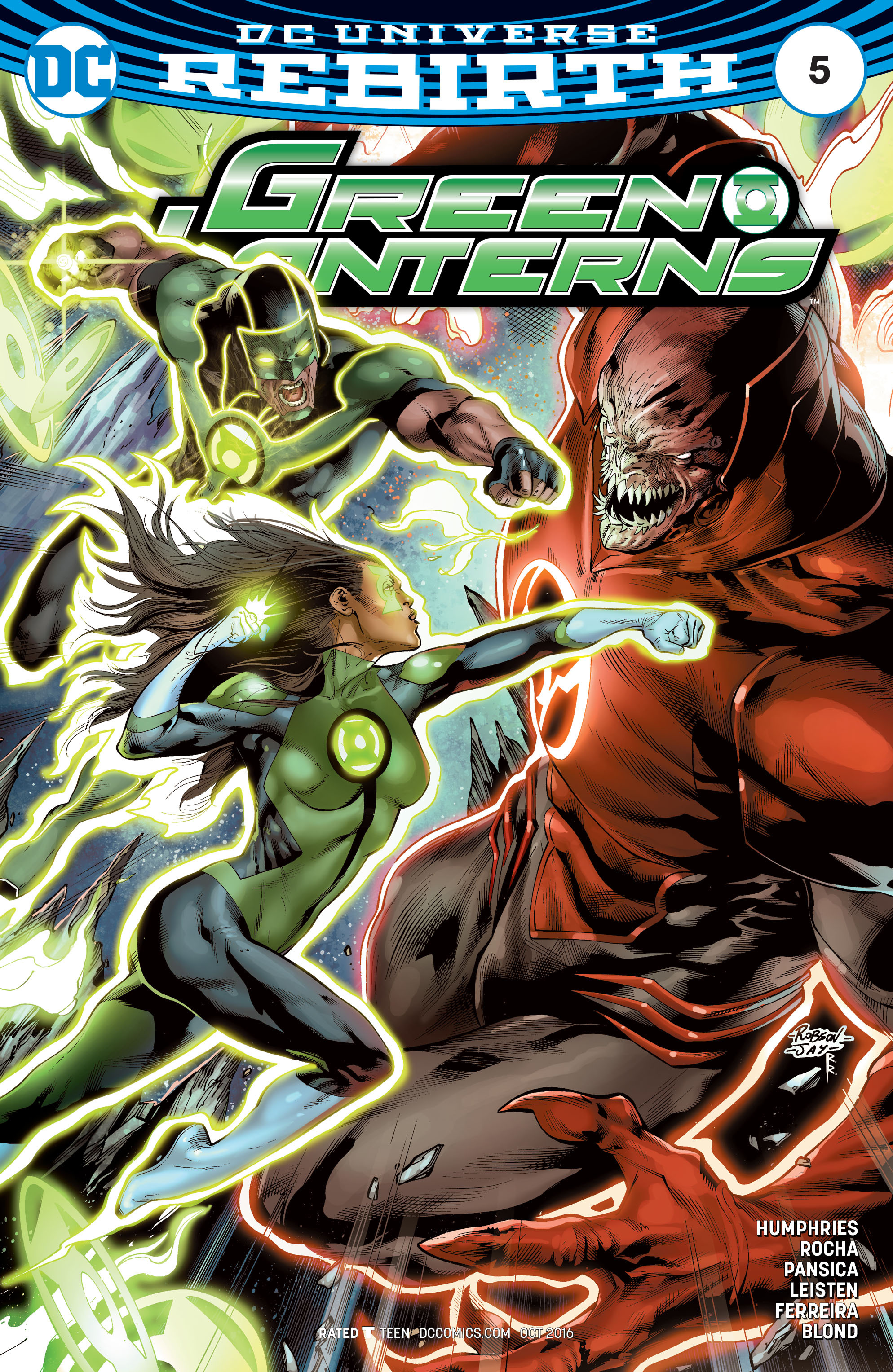 Read online Green Lanterns comic -  Issue #5 - 1