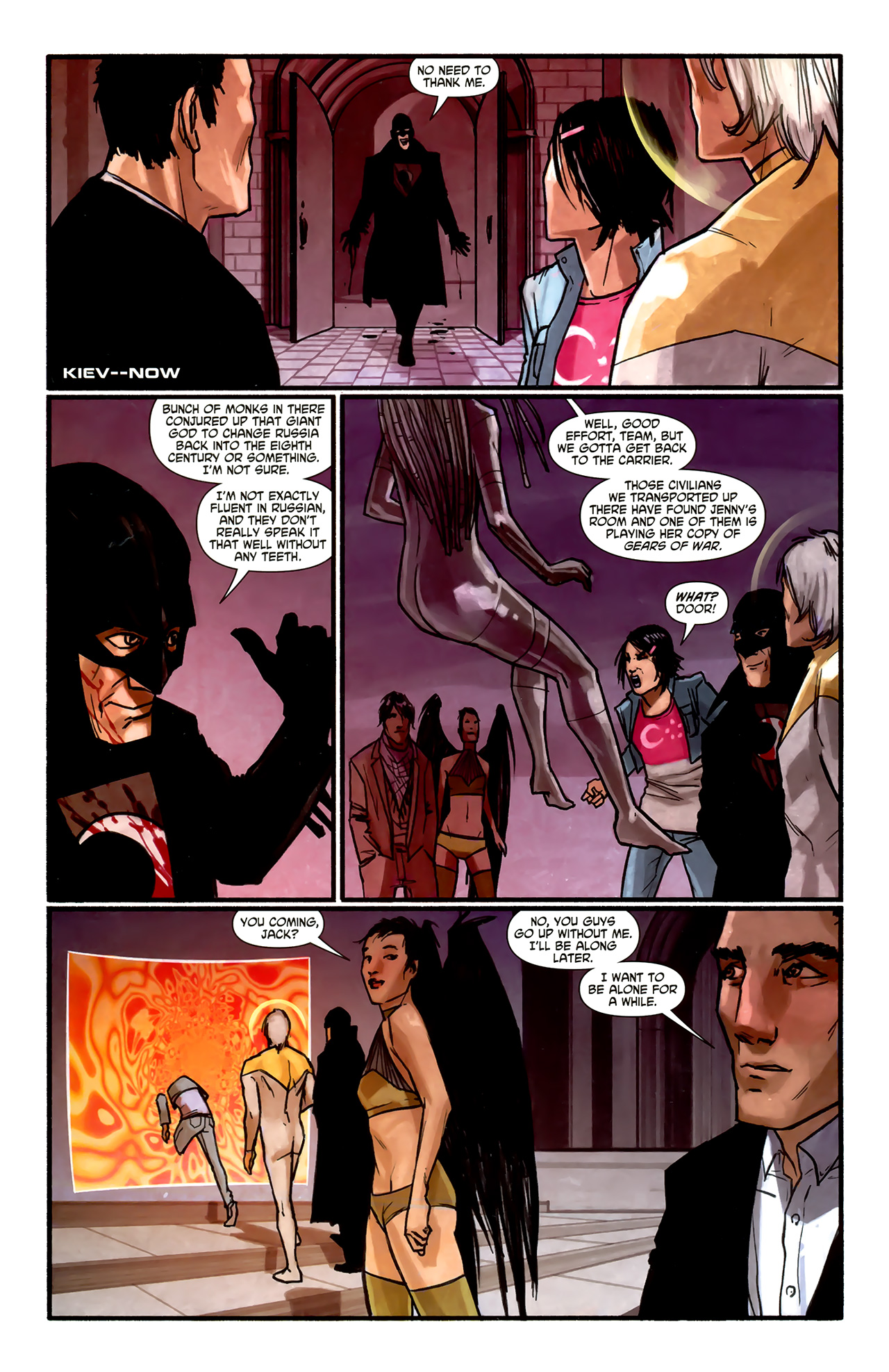 Read online Secret History Of The Authority: Hawksmoor comic -  Issue #6 - 21