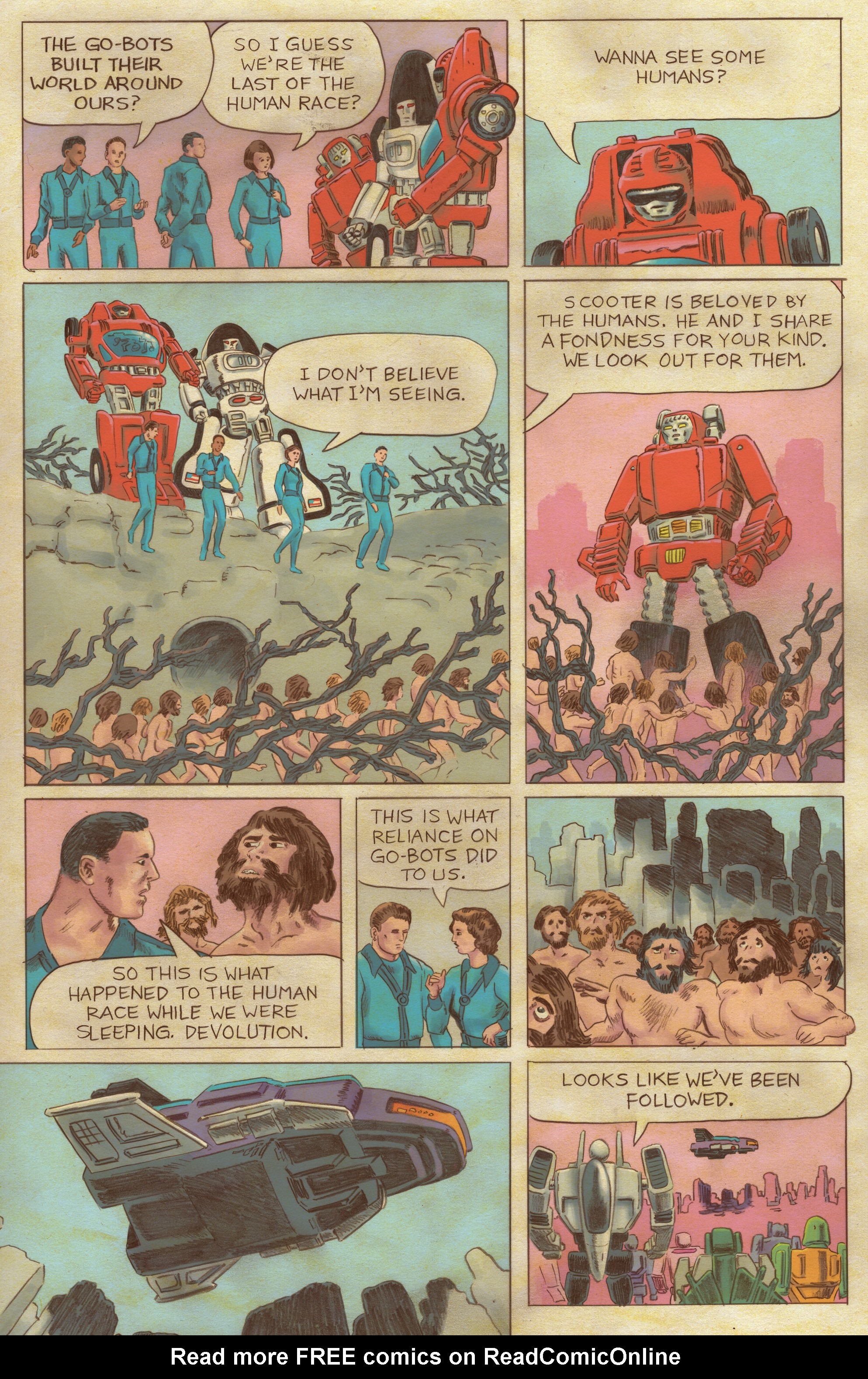 Read online Go-Bots comic -  Issue #4 - 4