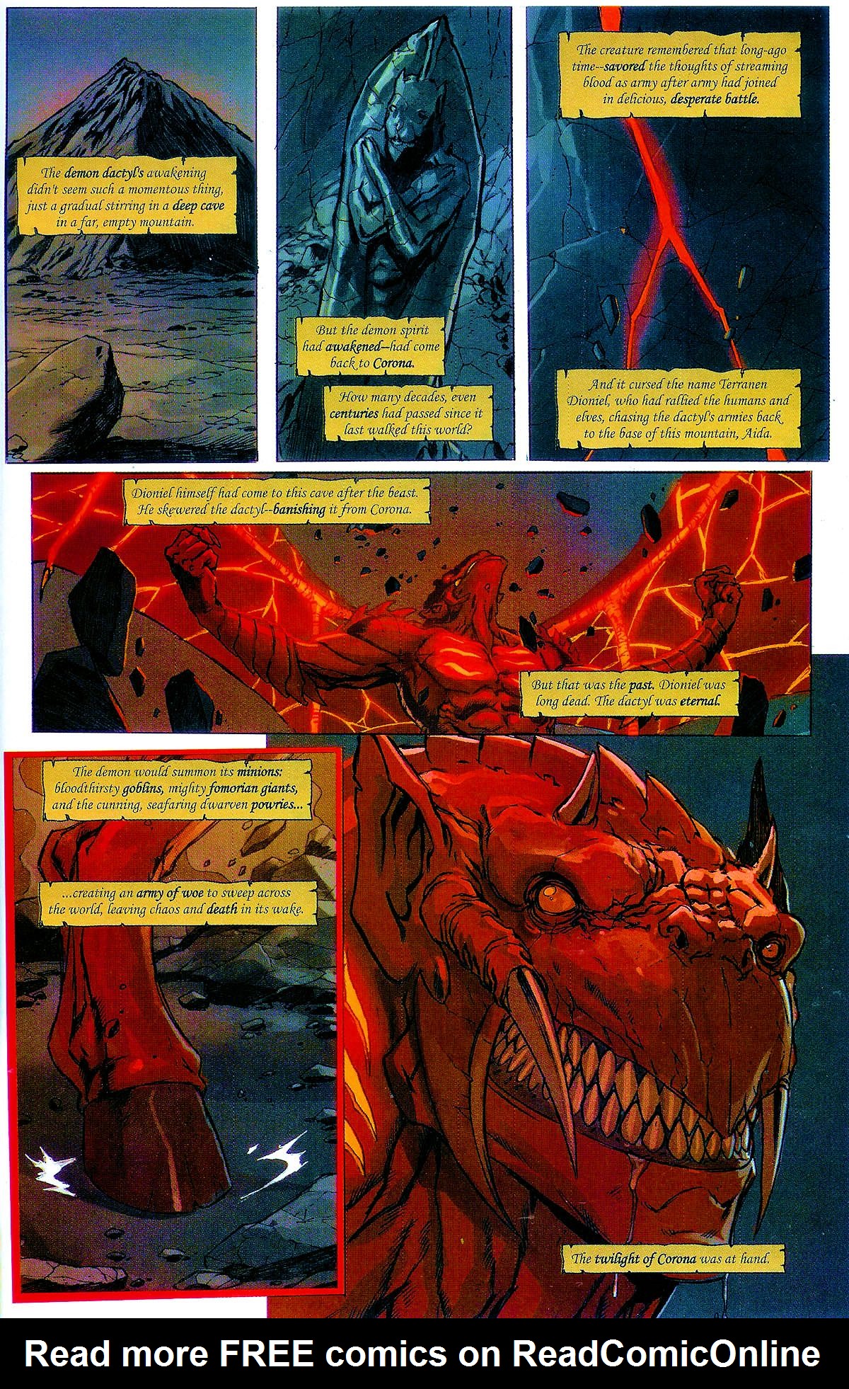Read online DemonWars: The Demon Awakens comic -  Issue #1 - 3