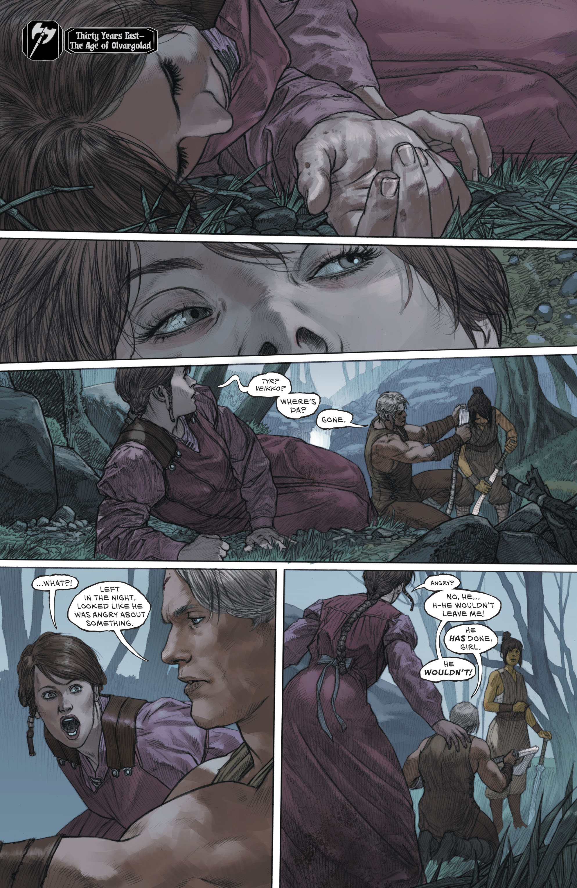 Read online The Last God comic -  Issue #3 - 3