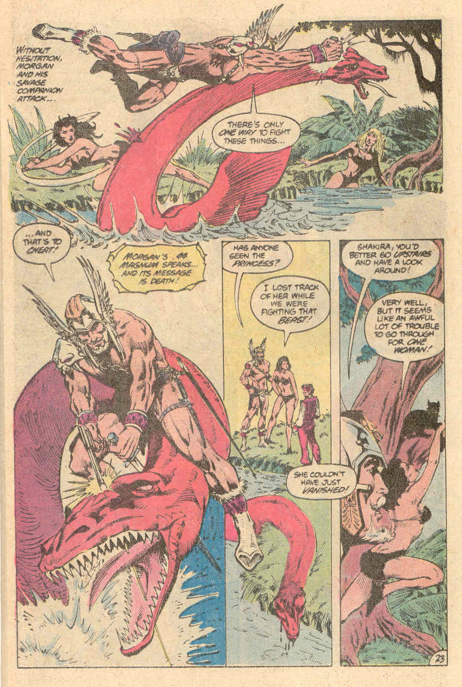 Read online Warlord (1976) comic -  Issue # _Annual 6 - 23