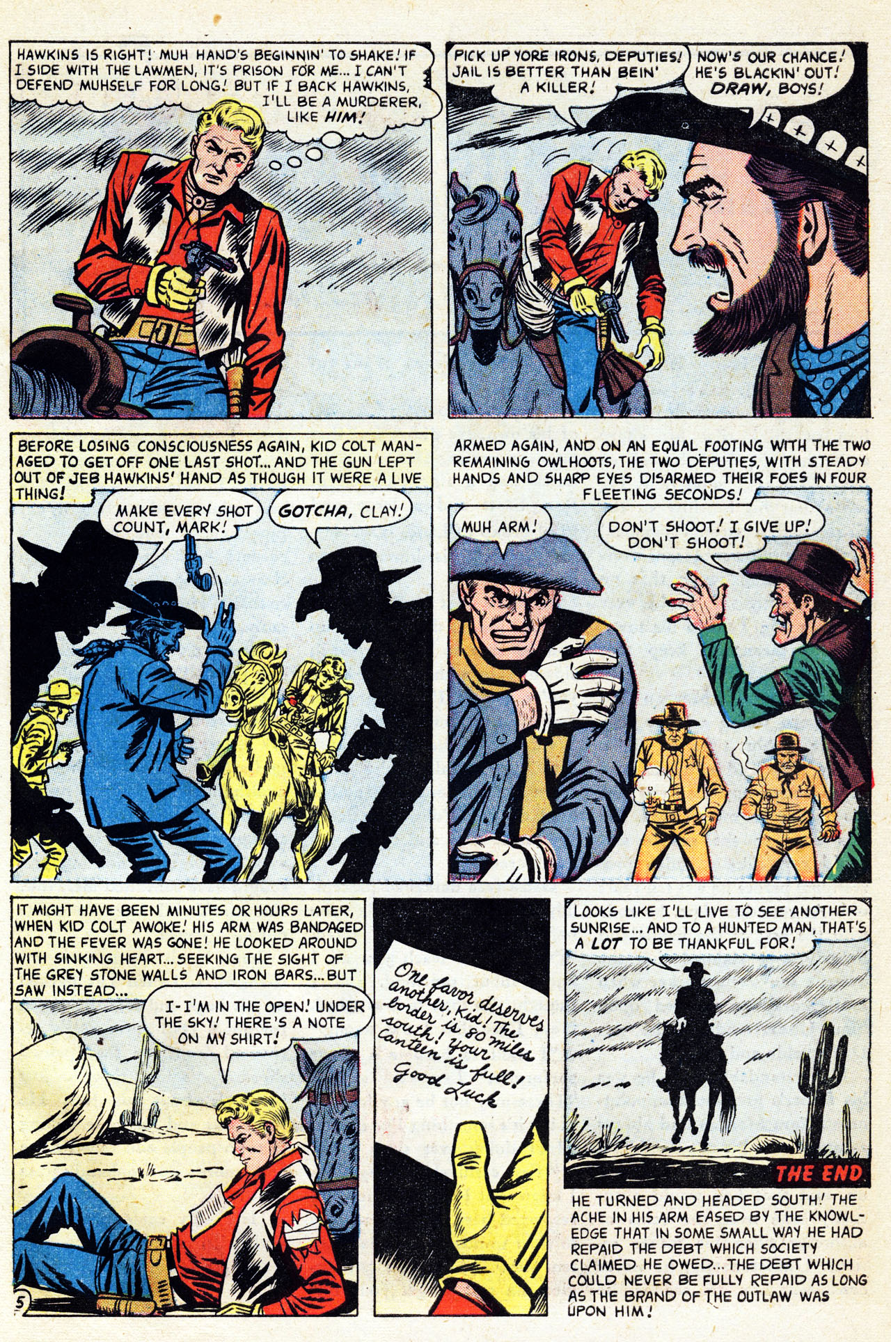 Read online Gunsmoke Western comic -  Issue #46 - 7