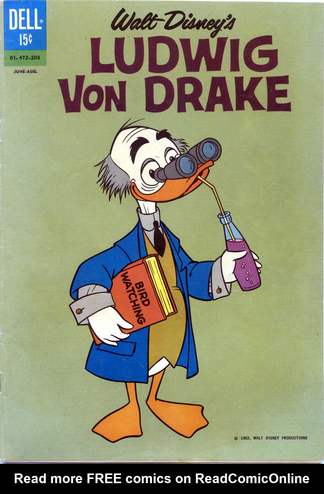 Read online Walt Disney's Ludwig Von Drake comic -  Issue #4 - 1