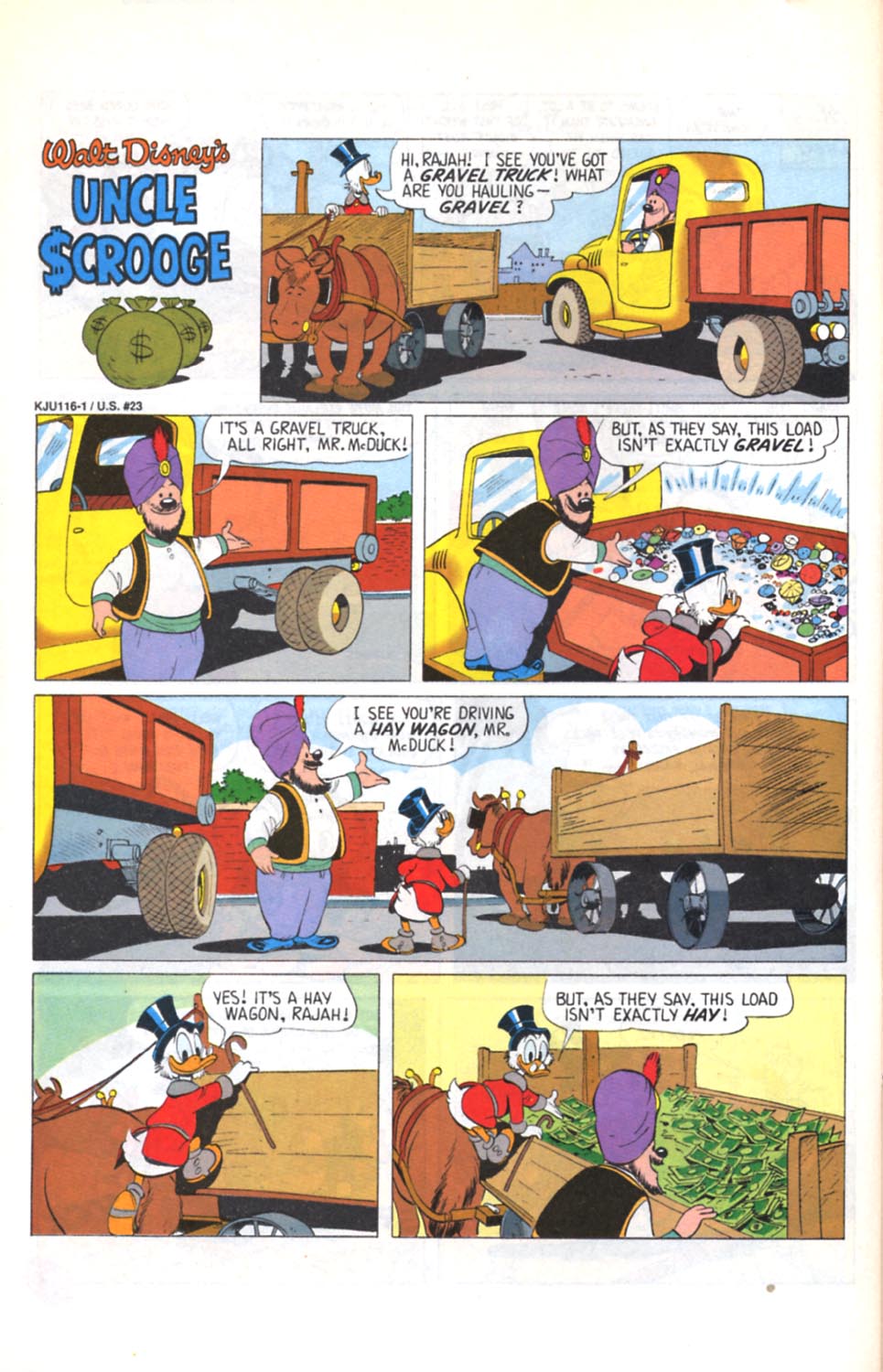 Read online Uncle Scrooge (1953) comic -  Issue #279 - 23