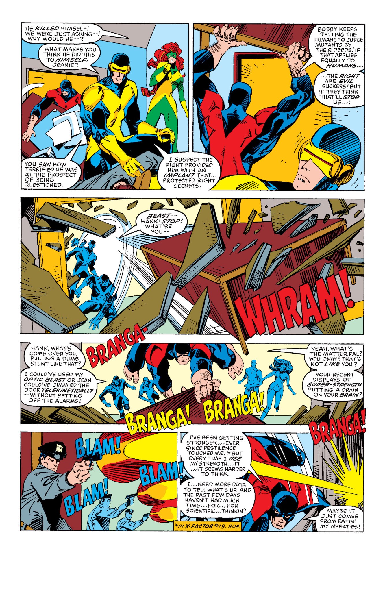 Read online X-Men: Fall of the Mutants comic -  Issue # TPB 2 (Part 2) - 71