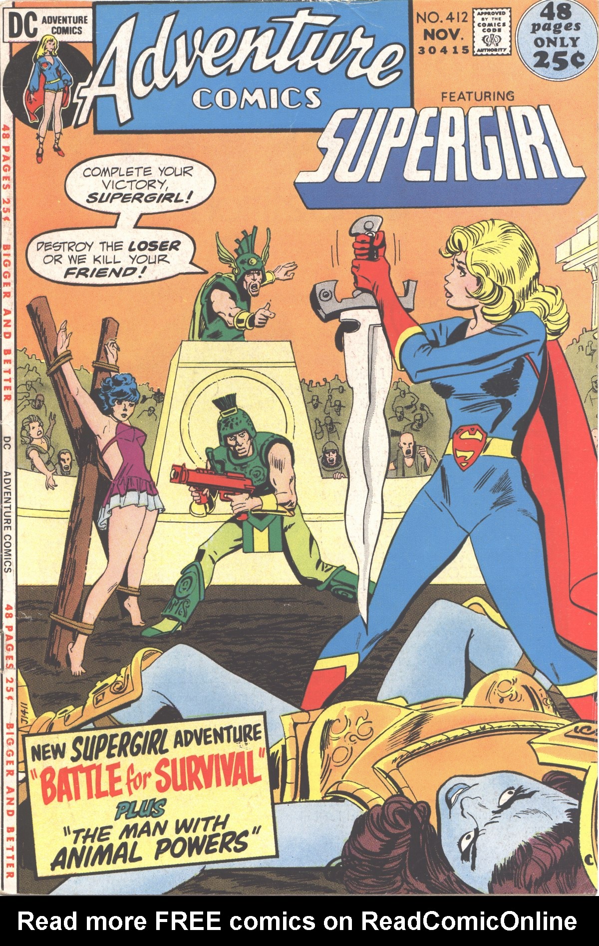 Read online Adventure Comics (1938) comic -  Issue #412 - 1