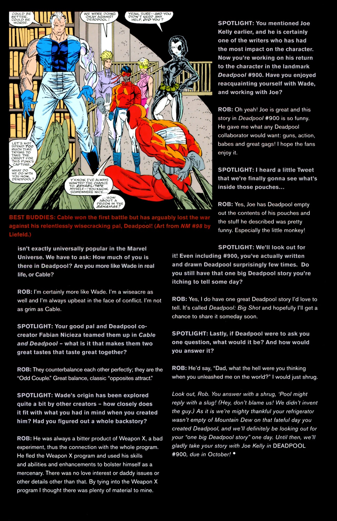 Read online Marvel Spotlight: Deadpool comic -  Issue # Full - 11