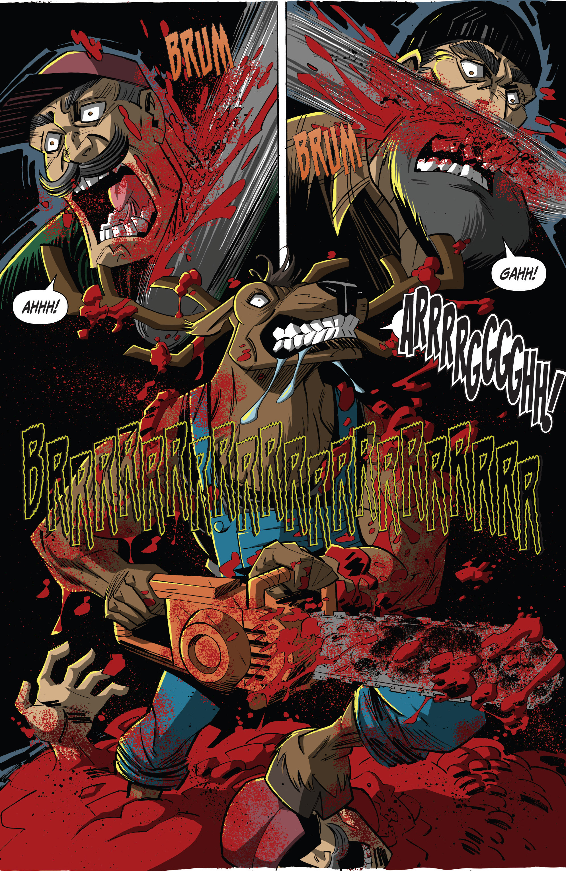 Read online Chainsaw Reindeer comic -  Issue # Full - 10