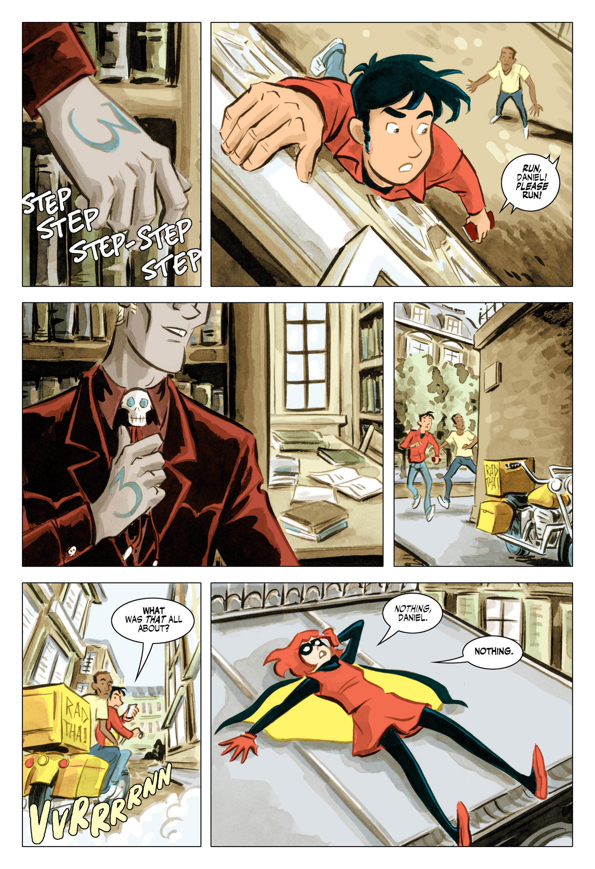 Read online Bandette (2012) comic -  Issue #6 - 10