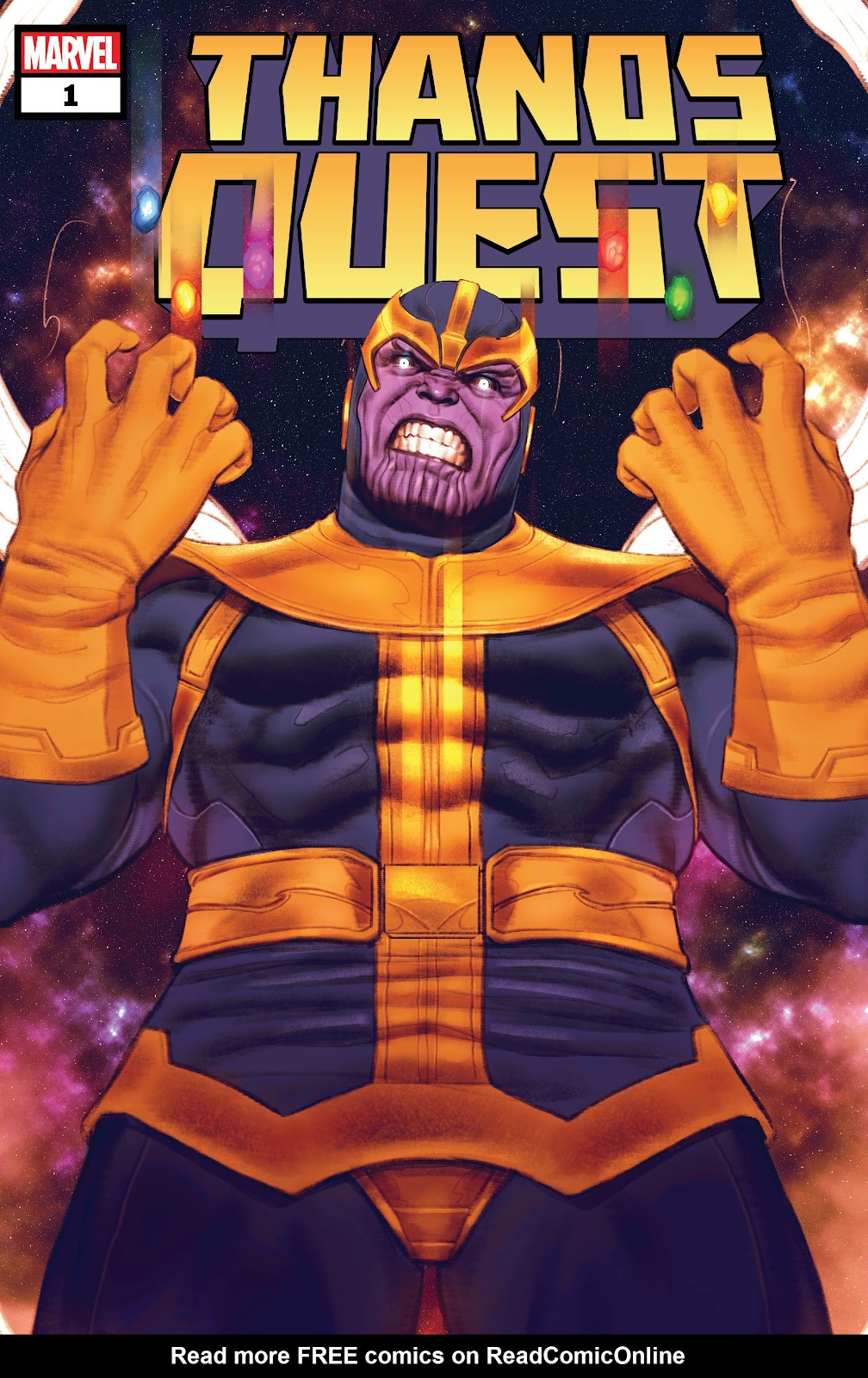 <{ $series->title }} issue Thanos Quest - Page 1