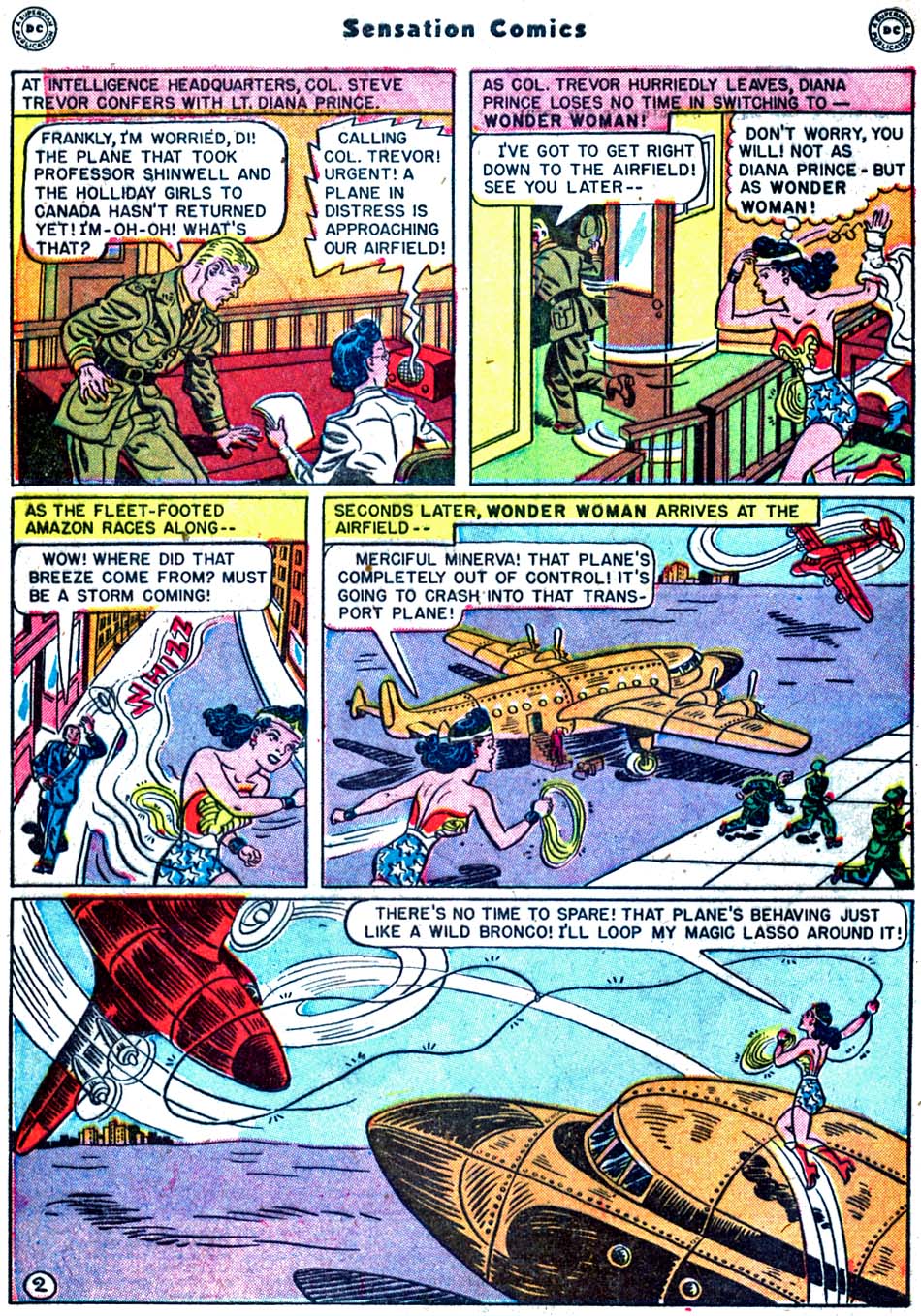 Read online Sensation (Mystery) Comics comic -  Issue #91 - 4