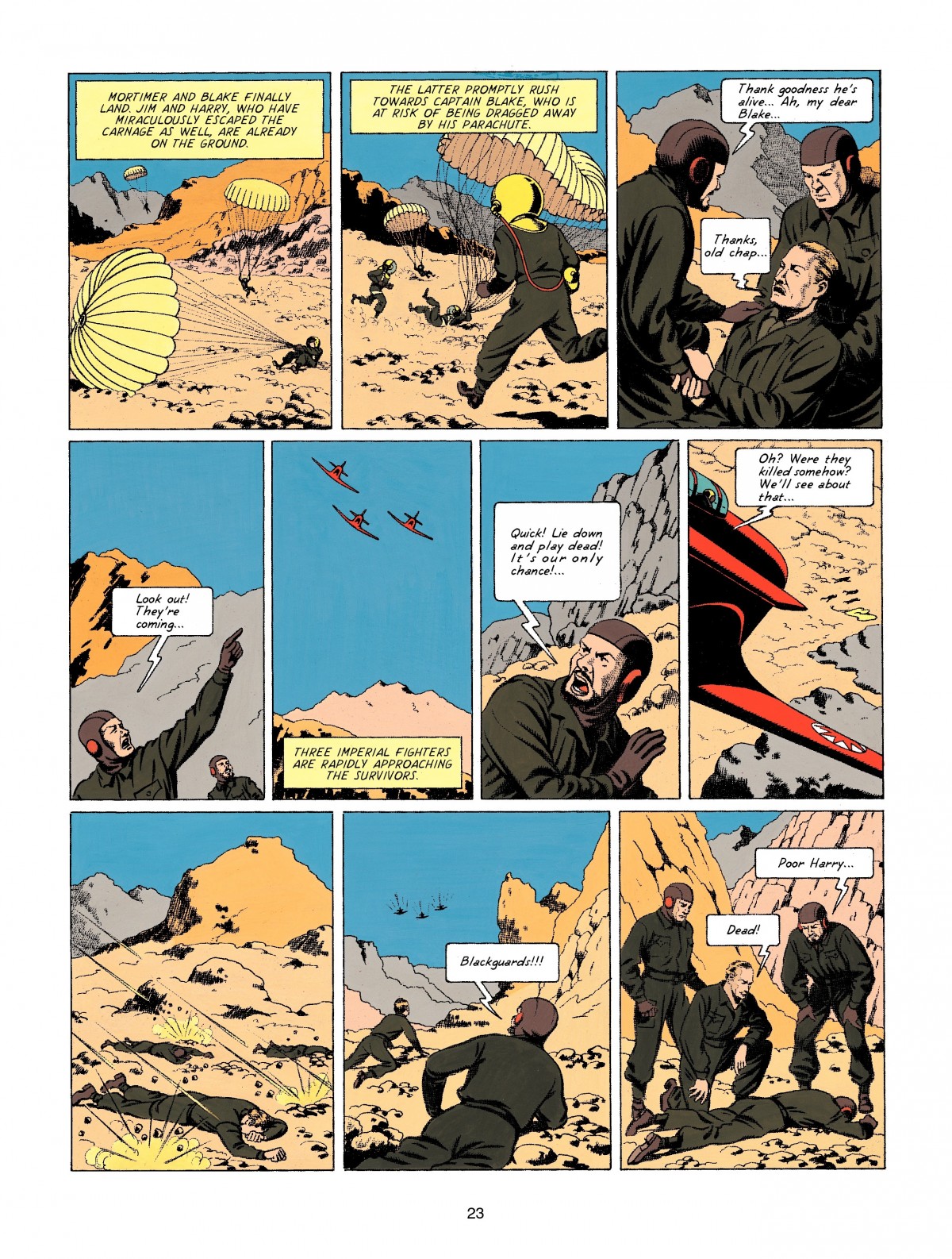 Read online Blake & Mortimer comic -  Issue #15 - 23
