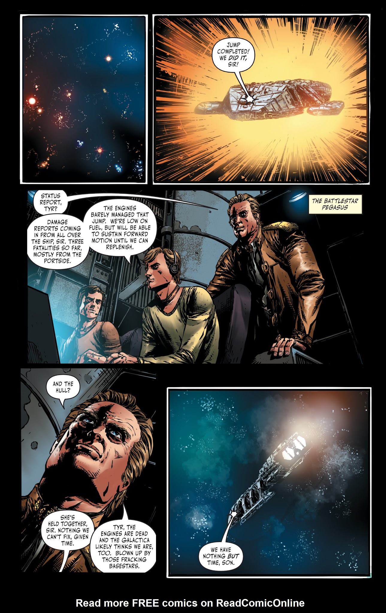 Read online Battlestar Galactica BSG vs. BSG comic -  Issue #1 - 5