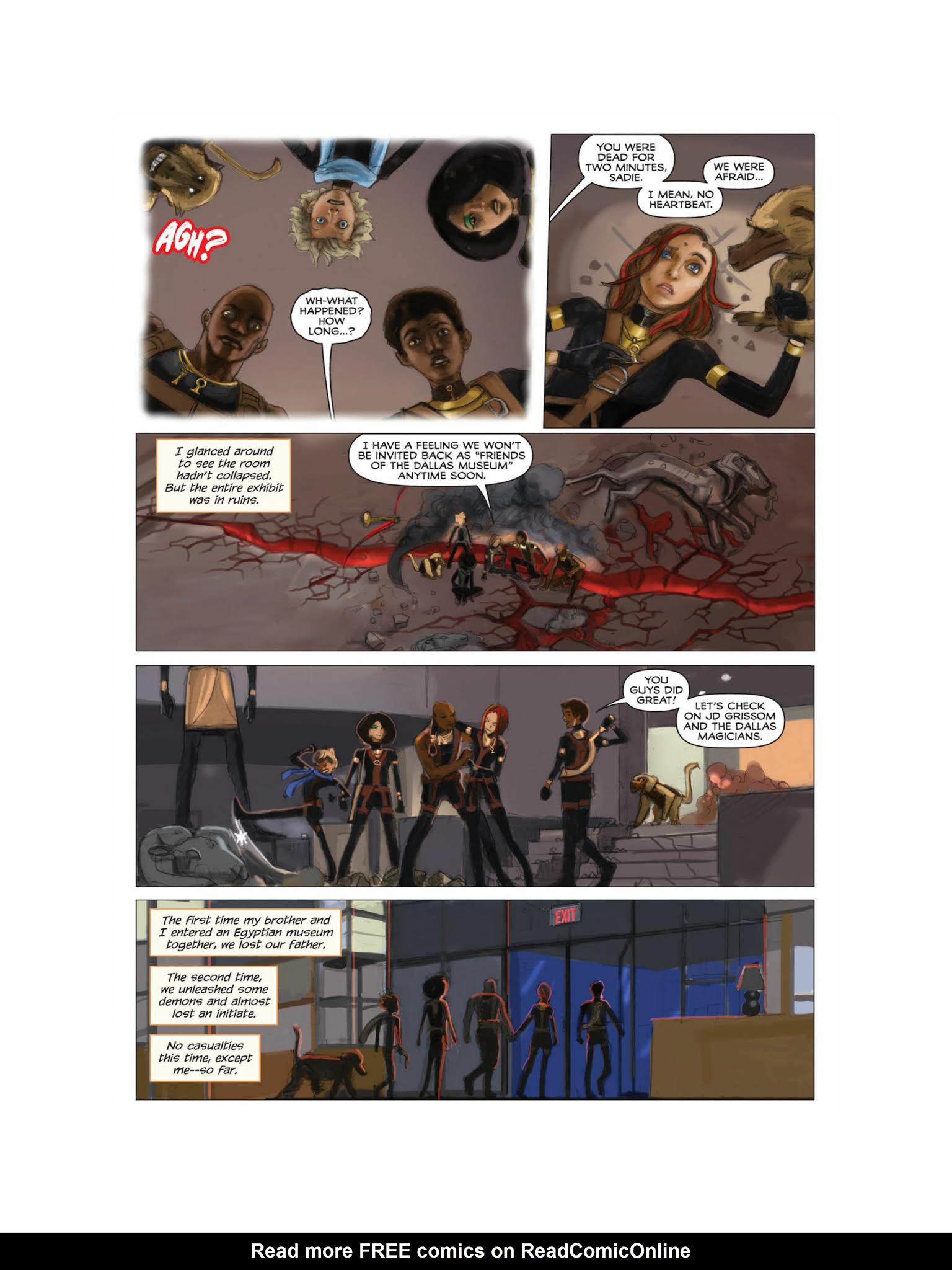 Read online The Kane Chronicles comic -  Issue # TPB 3 (Part 1) - 19