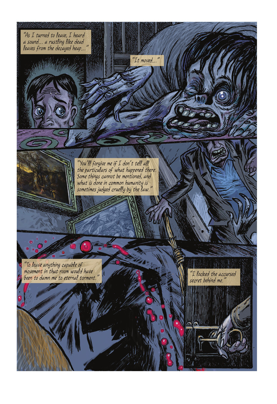 Read online The Lovecraft Anthology comic -  Issue # TPB 1 - 67