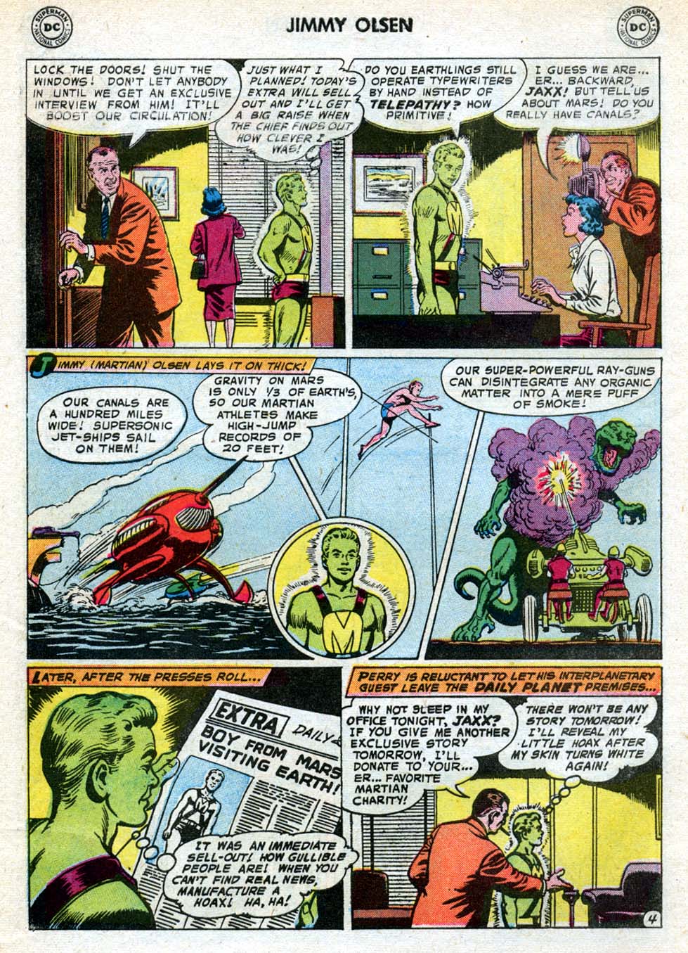 Read online Superman's Pal Jimmy Olsen comic -  Issue #27 - 6