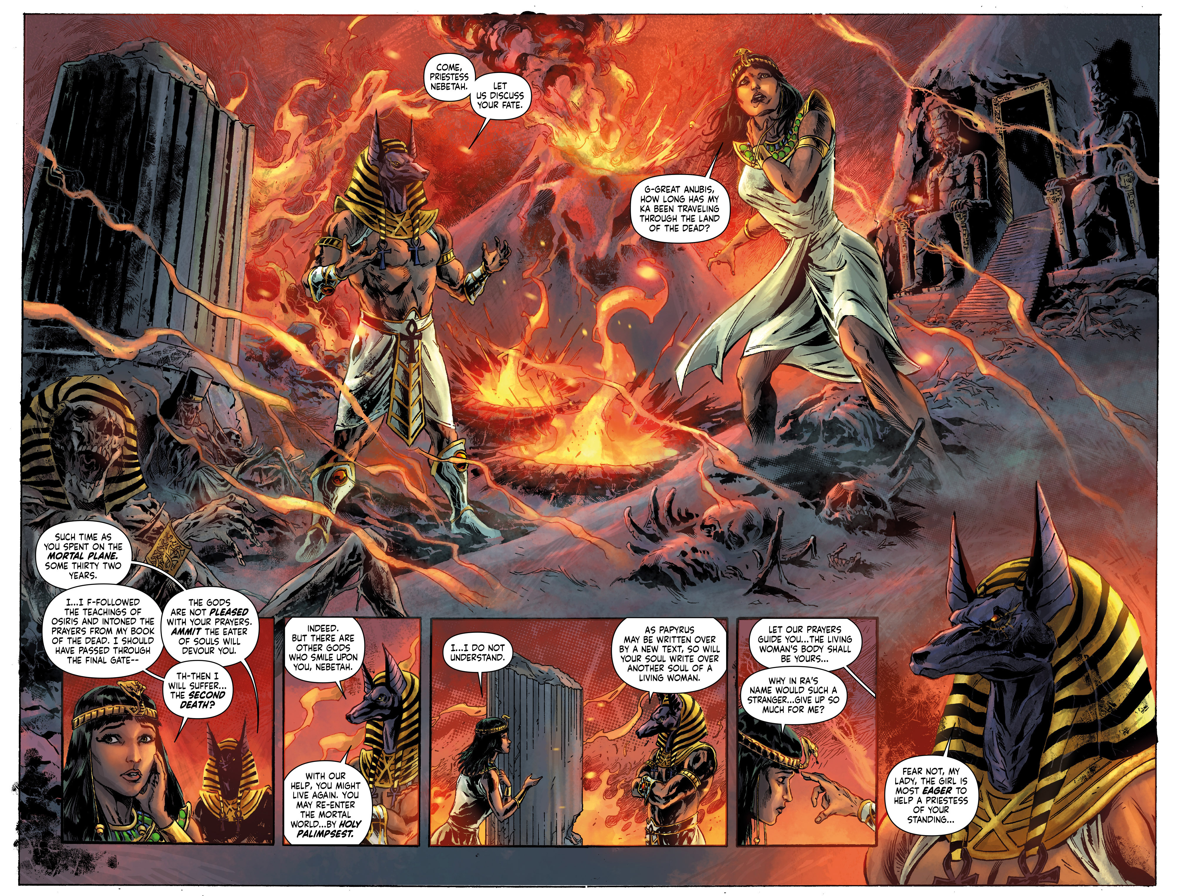 Read online The Mummy comic -  Issue #2 - 7