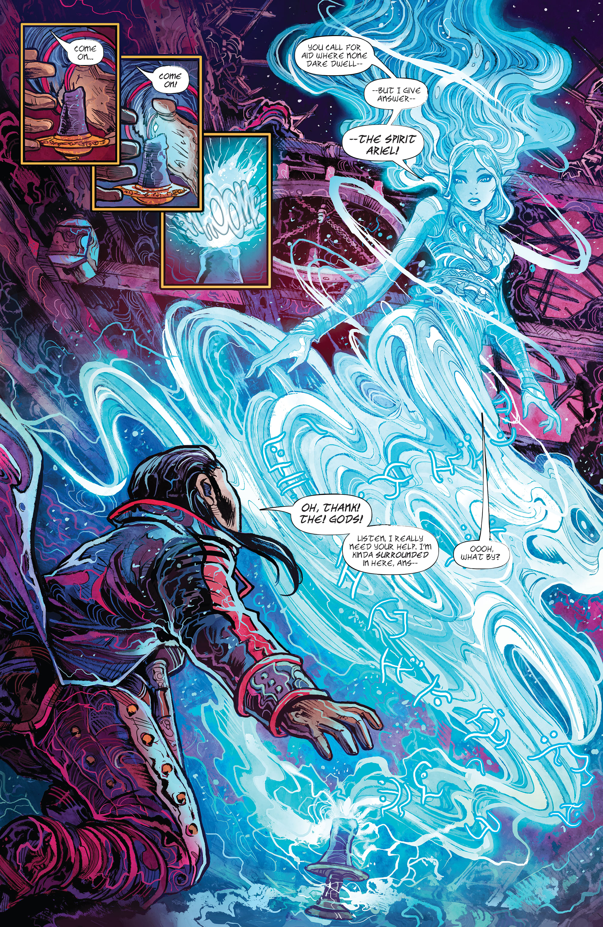 Read online Dungeons & Dragons: Ravenloft – Orphan of Agony Isle comic -  Issue #2 - 17